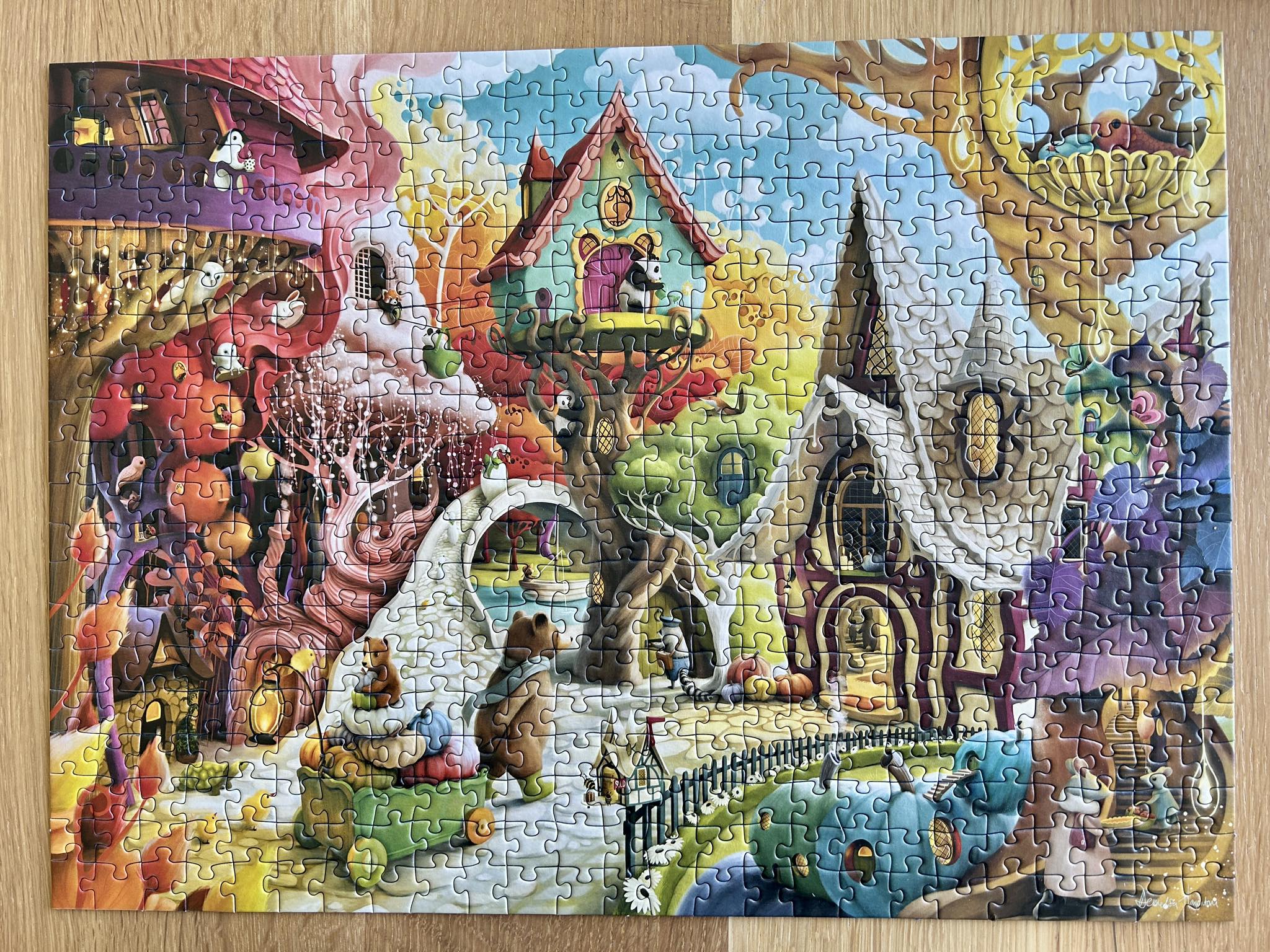 Ravensburger Home Sweet Home puzzle by Demelsa Haughton