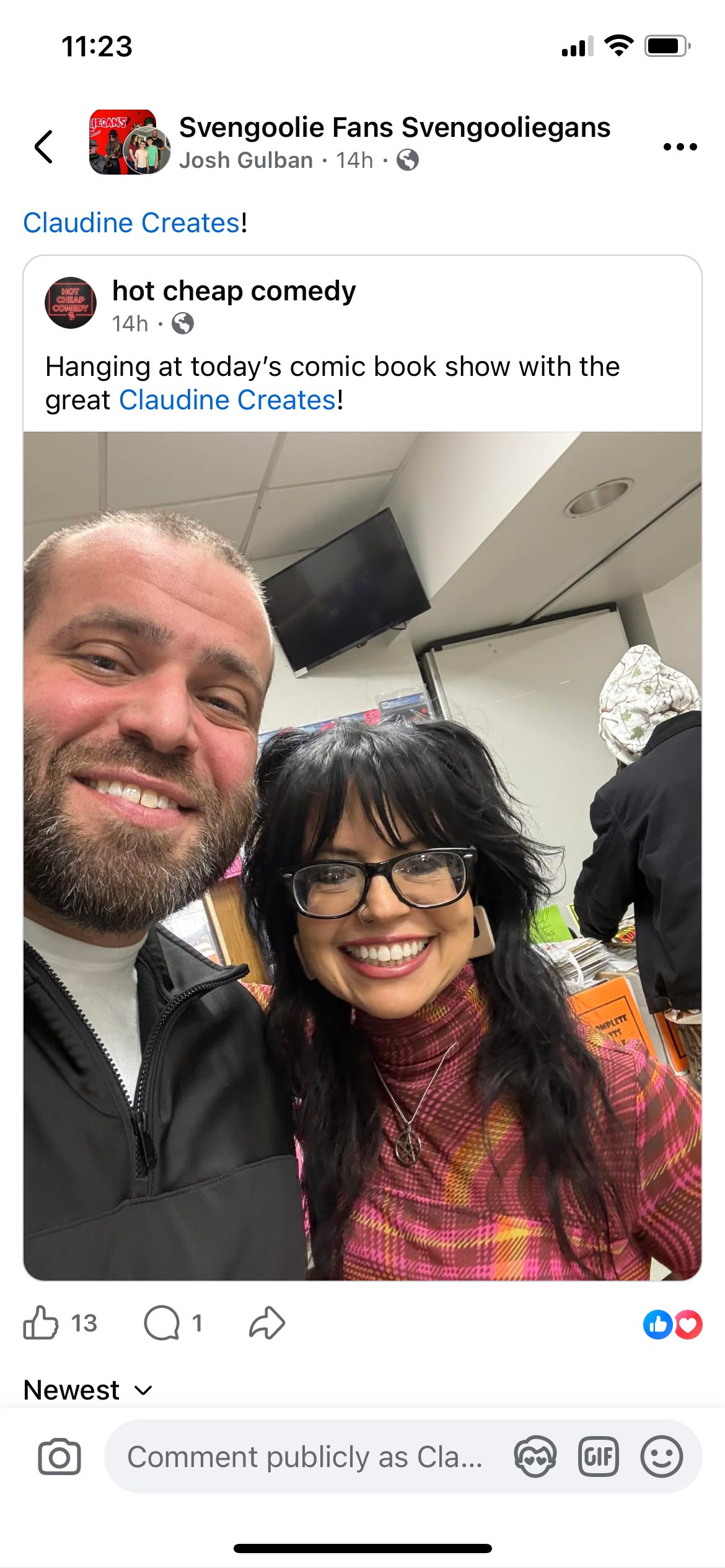 Claudine - Thank you Josh for coming by to say HELLO!!! | Facebook