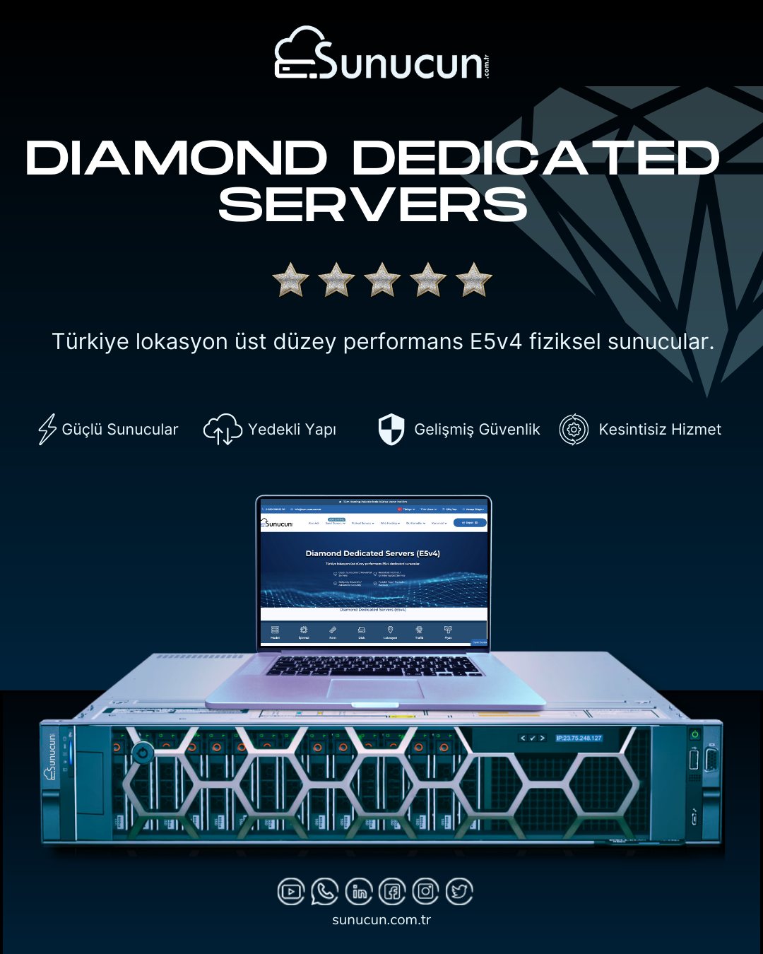 💎🚀 Pırlanta gibi parlayan hizmetimizle karşınızdayız: Diamond Dedicated ...