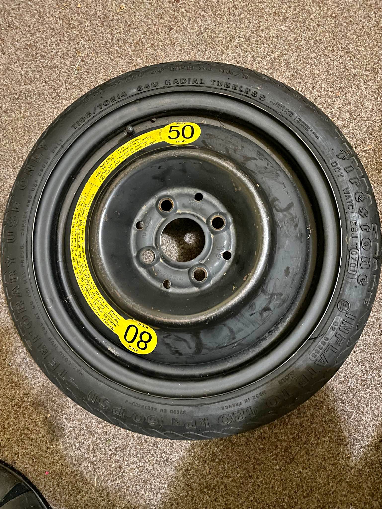 Prodám dojezdové kolo - Car Wheels, Tires & Parts - Ostrava, Czech ...