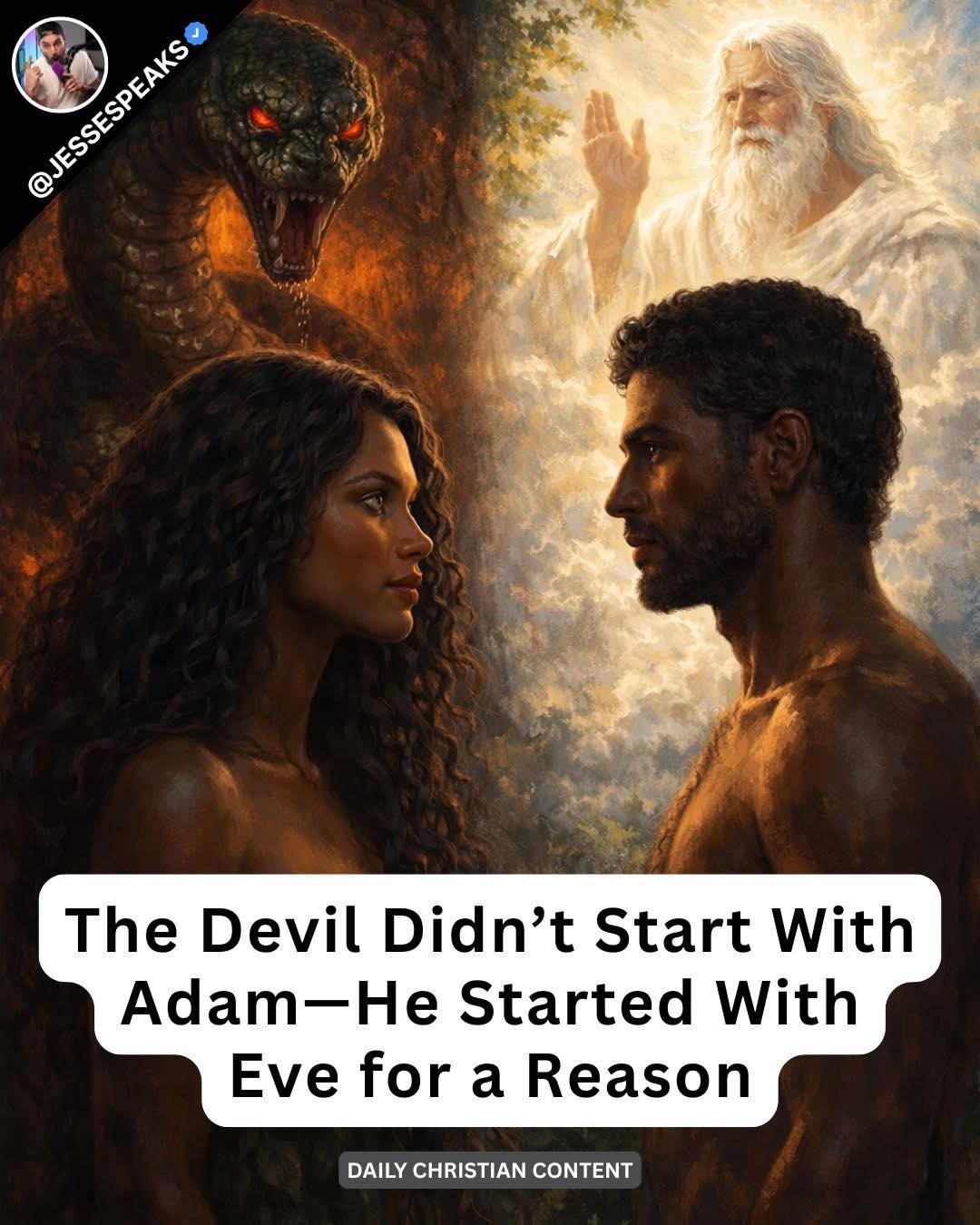 Meghan - ⚠️ THE DEVIL DIDN’T START WITH ADAM—HE STARTED WITH EVE FOR A ...