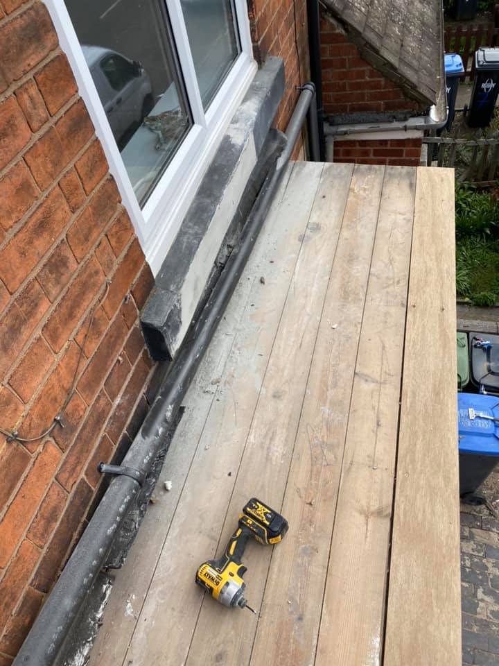 Rp roofing - Out with the old in with the new the lead had...