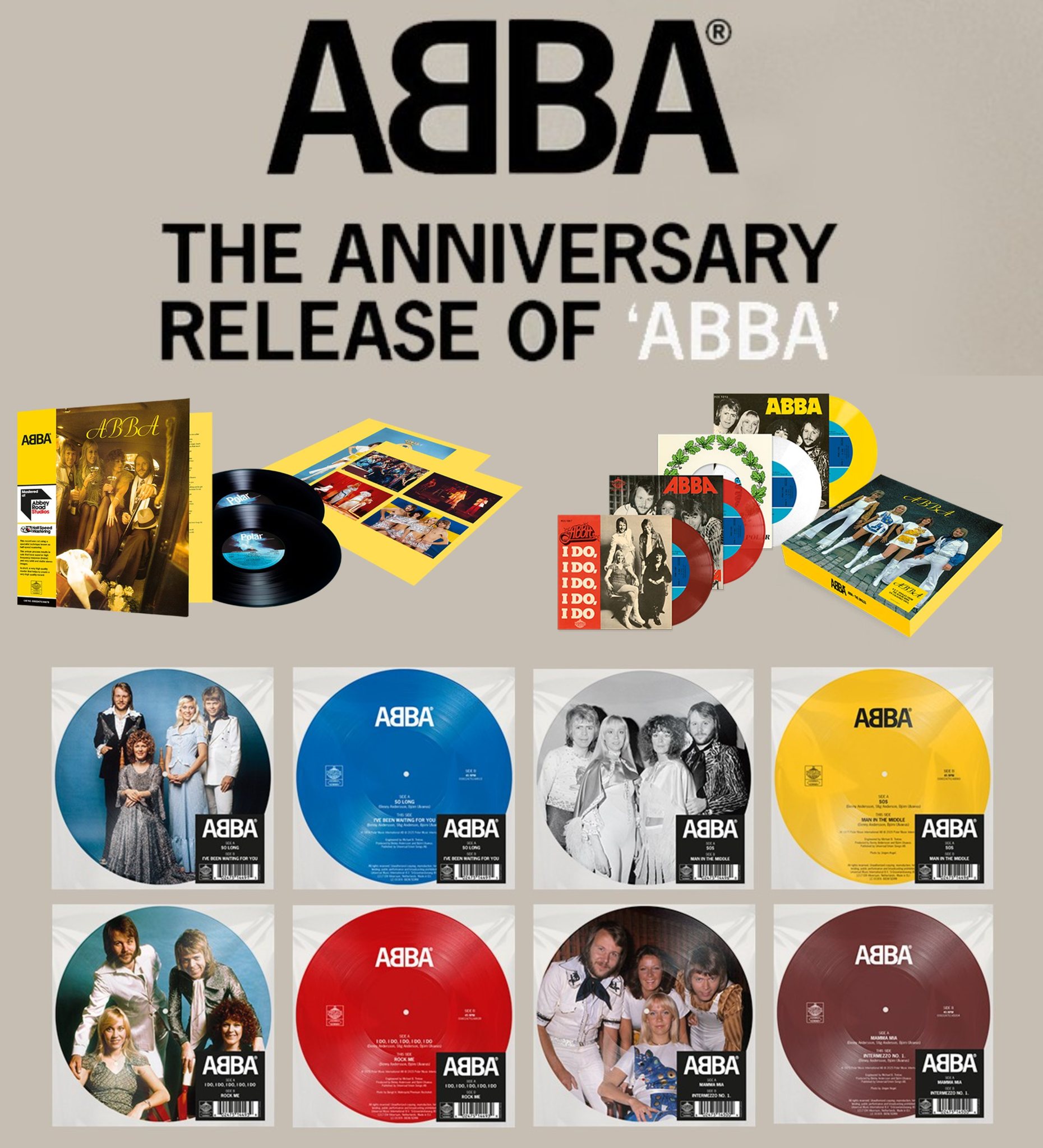 The Abba Generation (25Th Anniversary Color Vinyl
