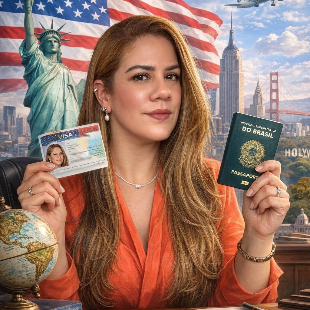 🇺🇸 VISTO APROVADO!! 🇺🇸 ( 1ª solicitação- solteira/ empresaria/ Creator ...
