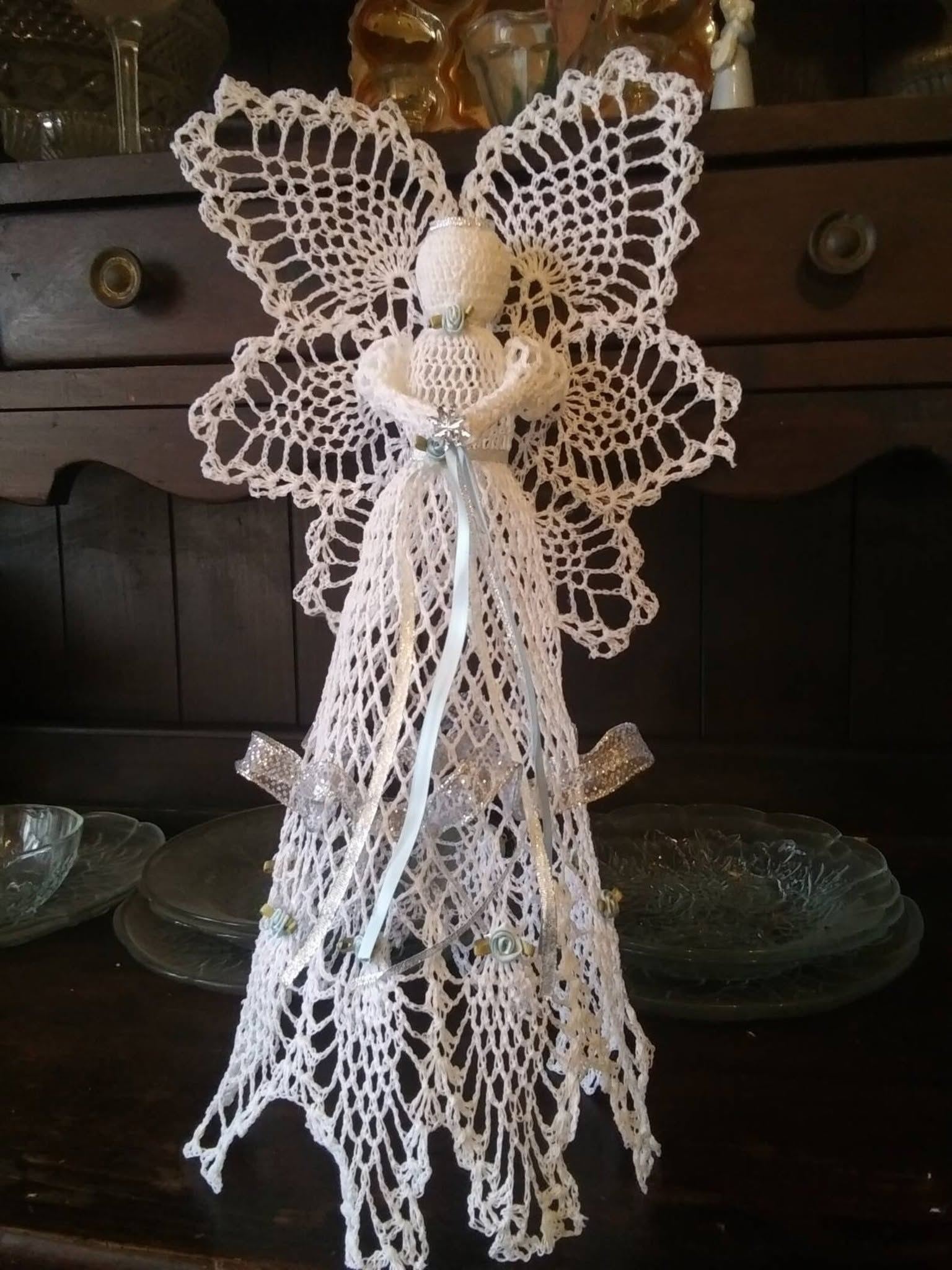 Treatürself angel ribbon lace setup Treatürself angel ribbon lace setup Lace Ribbon Angel - All Free