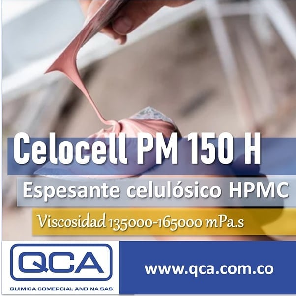Química - Celocell PM 150H es una hidroxipropilmetilcelulosa (HPMC ...