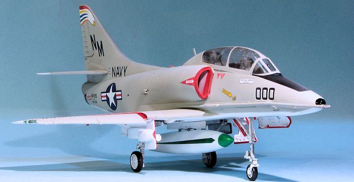 Classic Airframes 1/48 TA-4J Skyhawk model kit review