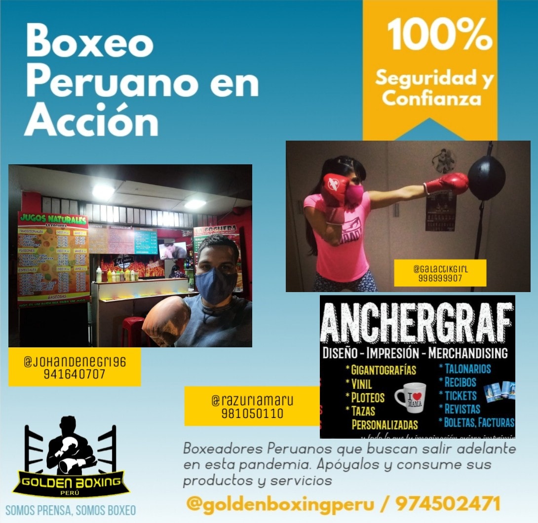 [ BOXEO PERUANO EN ACCIÓN 🇵🇪🥊] Esta... - Golden Boxing Perú | Facebook