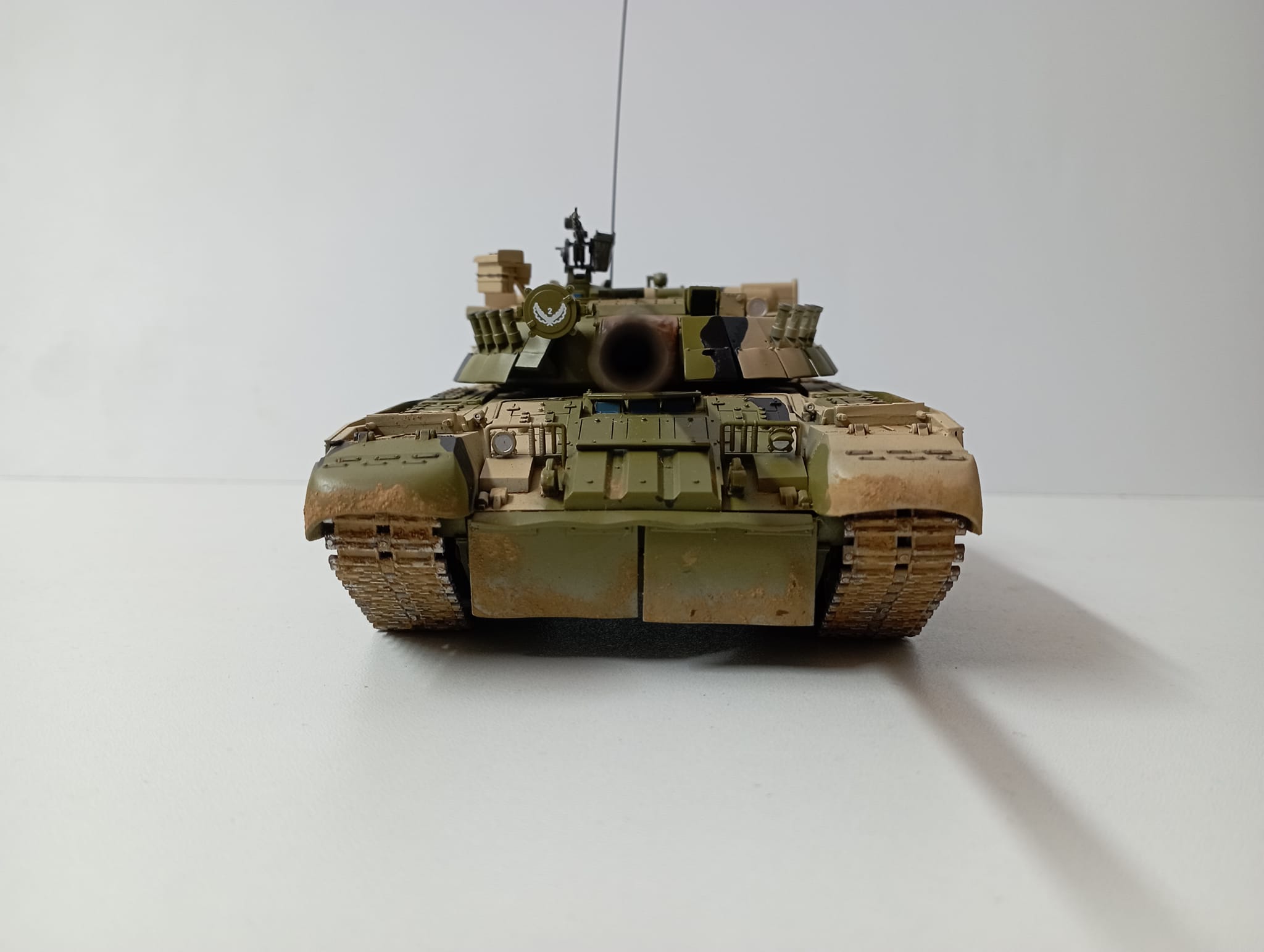 Weathered T-80UD Zvezda 1:35 just finished)