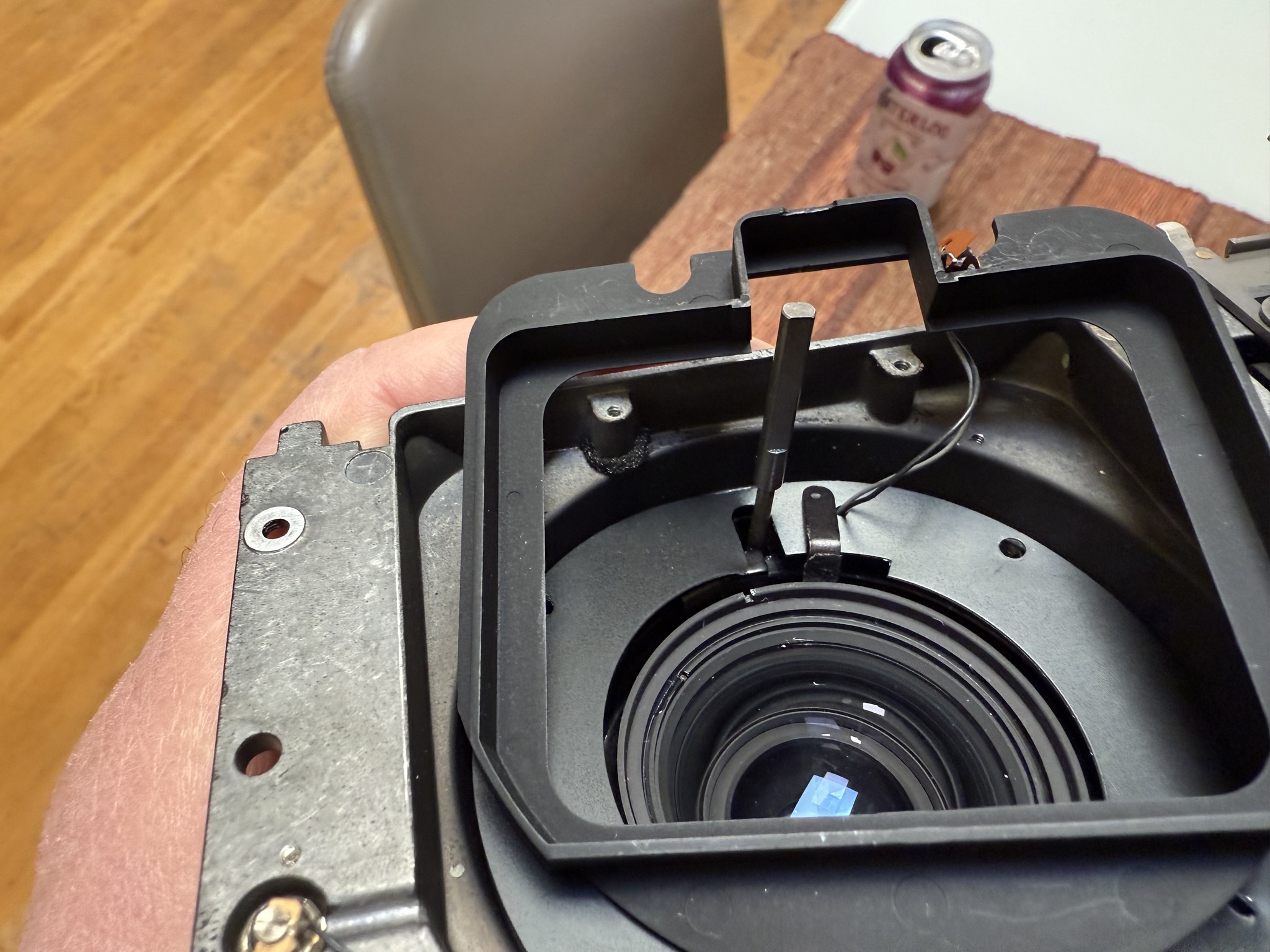 How to repair a stuck shutter on a Fuji GSW690III camera?