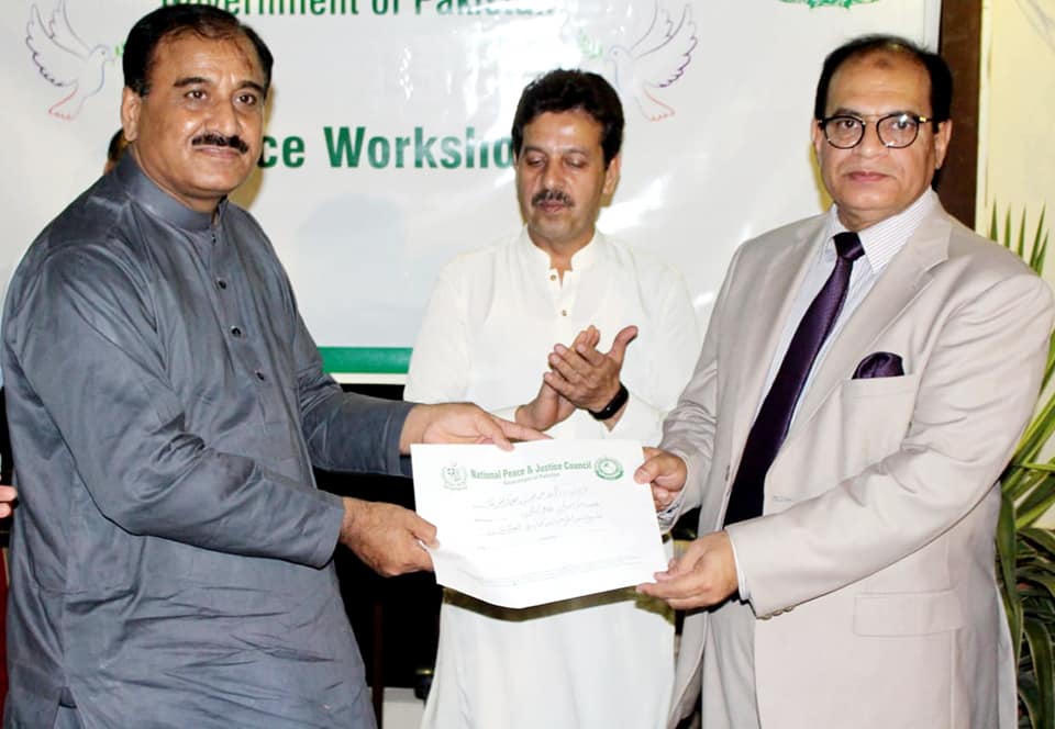 Muhammed Aslam Khan Brigadier R senior vice chairman NPJC government of ...