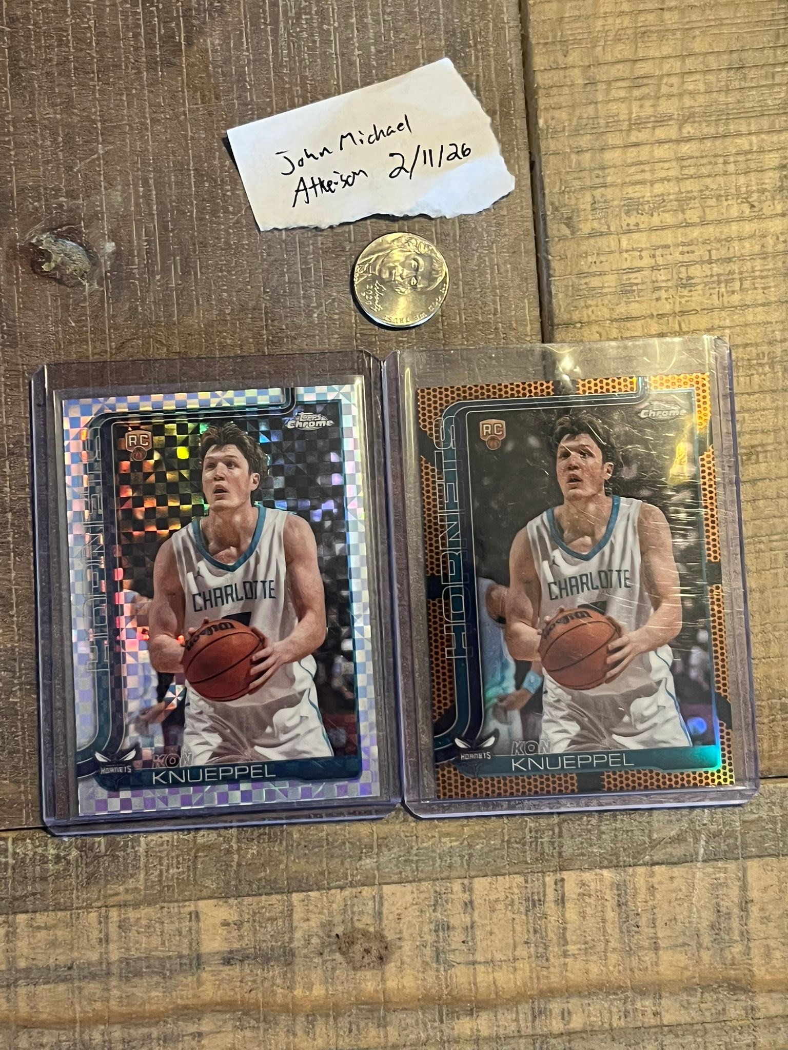 Topps Chrome Basketball Lot