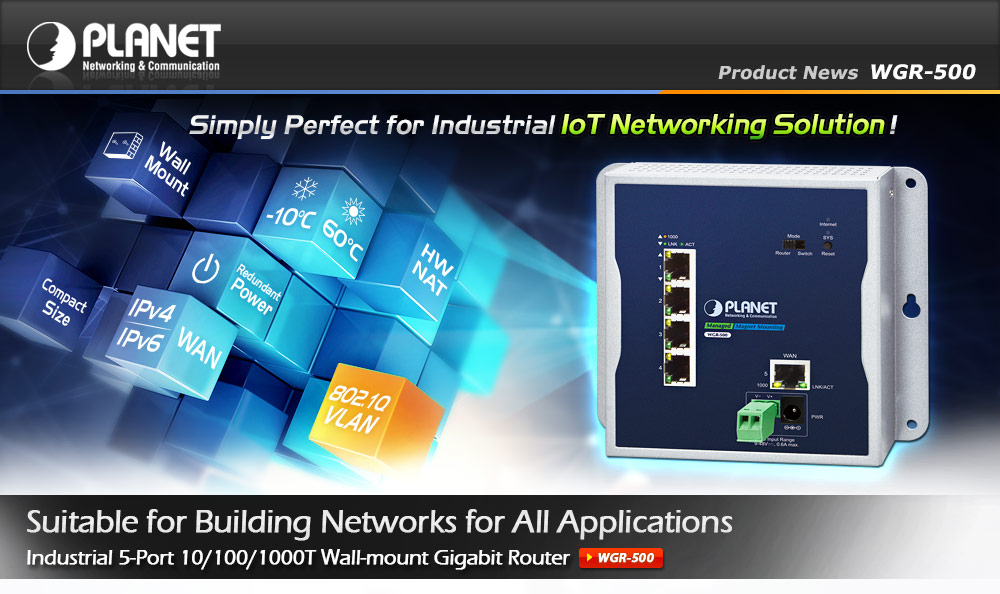Discover PLANET’s new Industrial... - Planet Technology