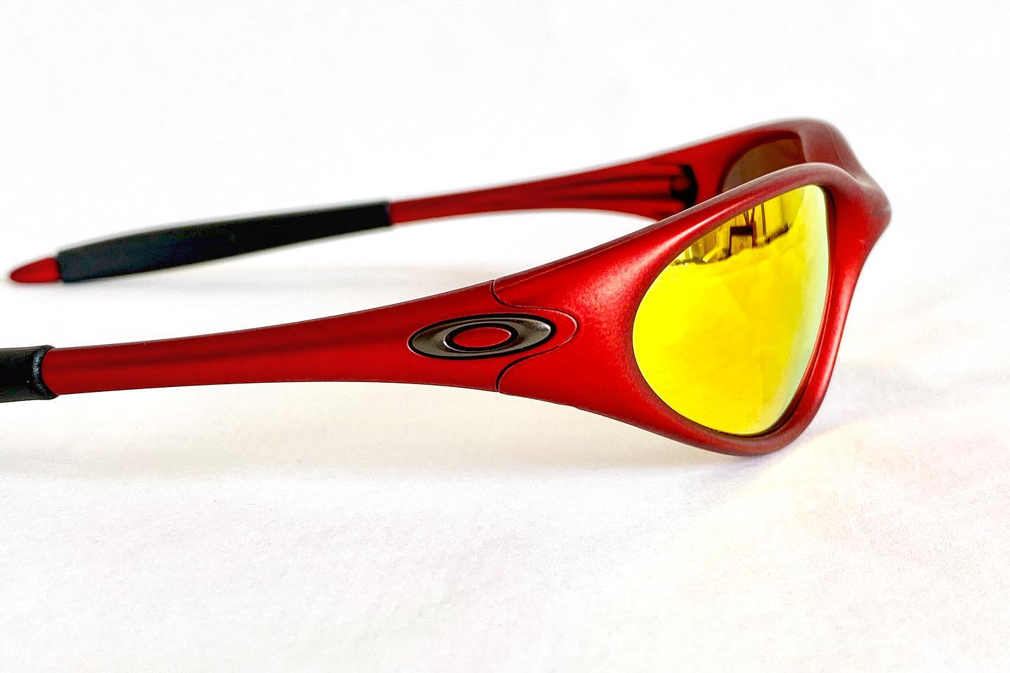 2000 Oakley Minute® FMJ Red Fire Iridium Iridium Vintage 