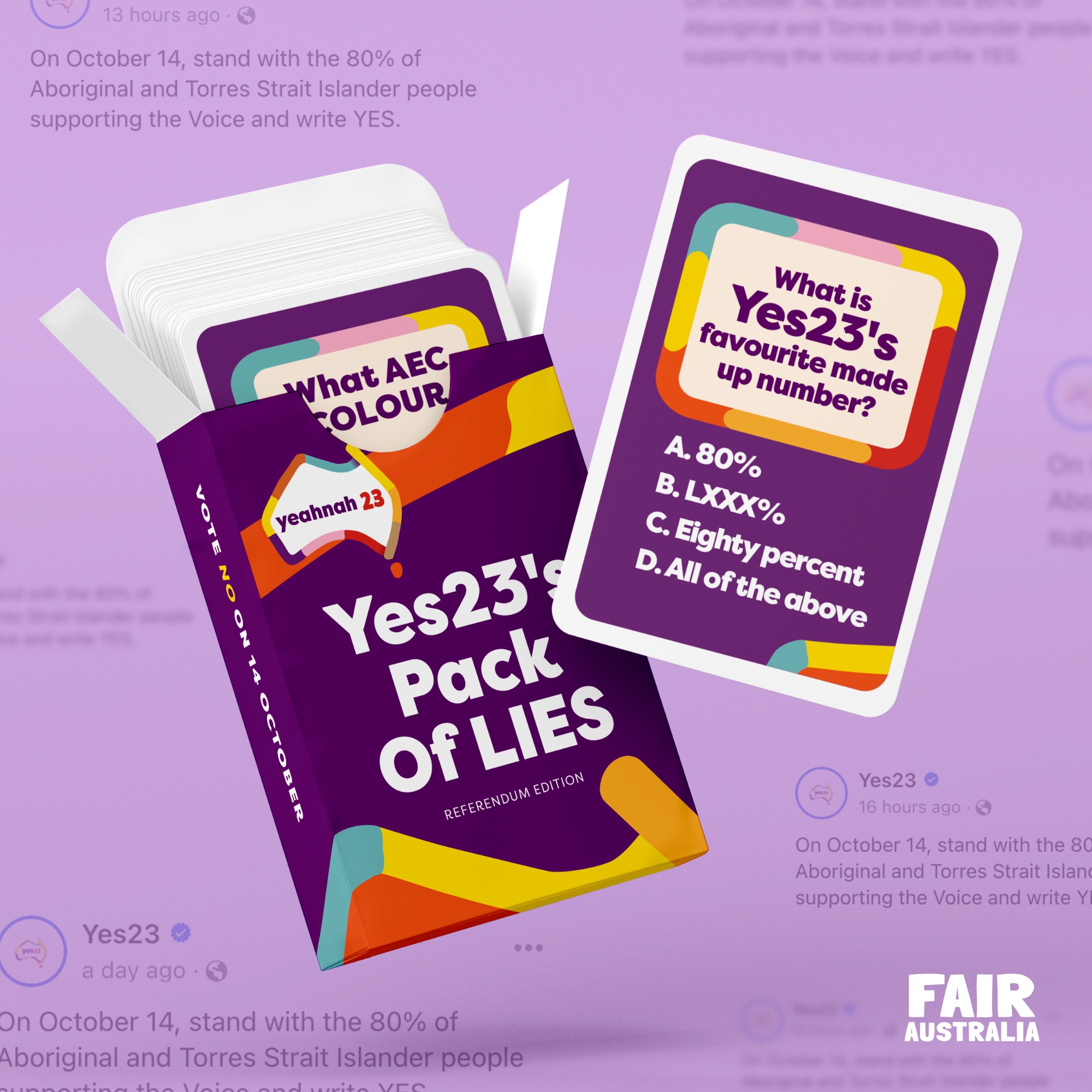 Fair Australia - What is Yes23's favourite made up number? 🤔