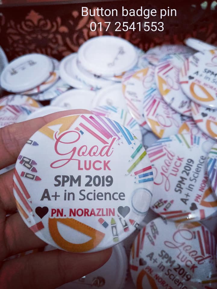 Jom Cetak Murah - BUTTON BADGE PIN Min Order 30 pcs... | Facebook