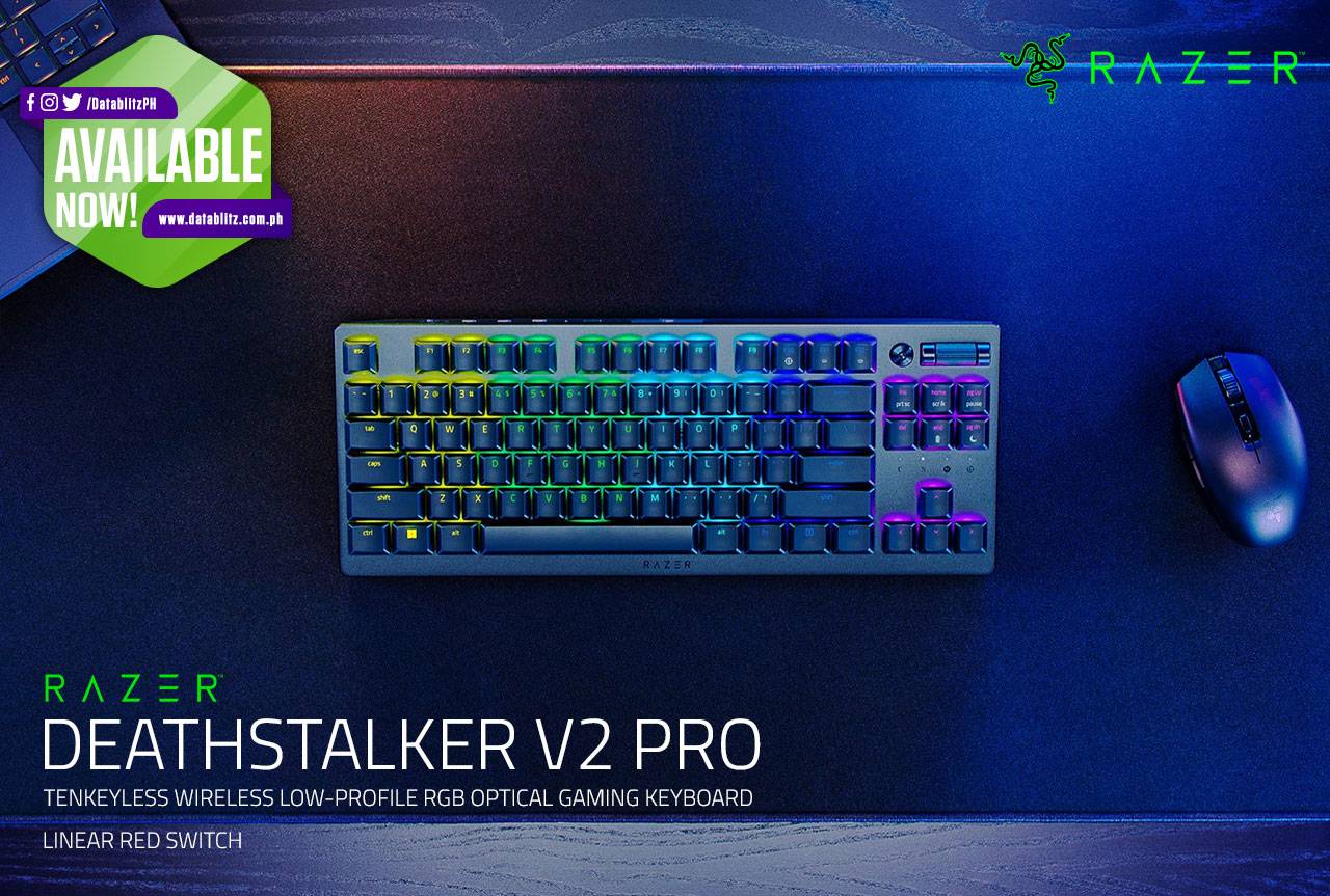 DataBlitz - SMOOTH AND SILENT GAMING. Razer DeathStalker V2 Pro ...