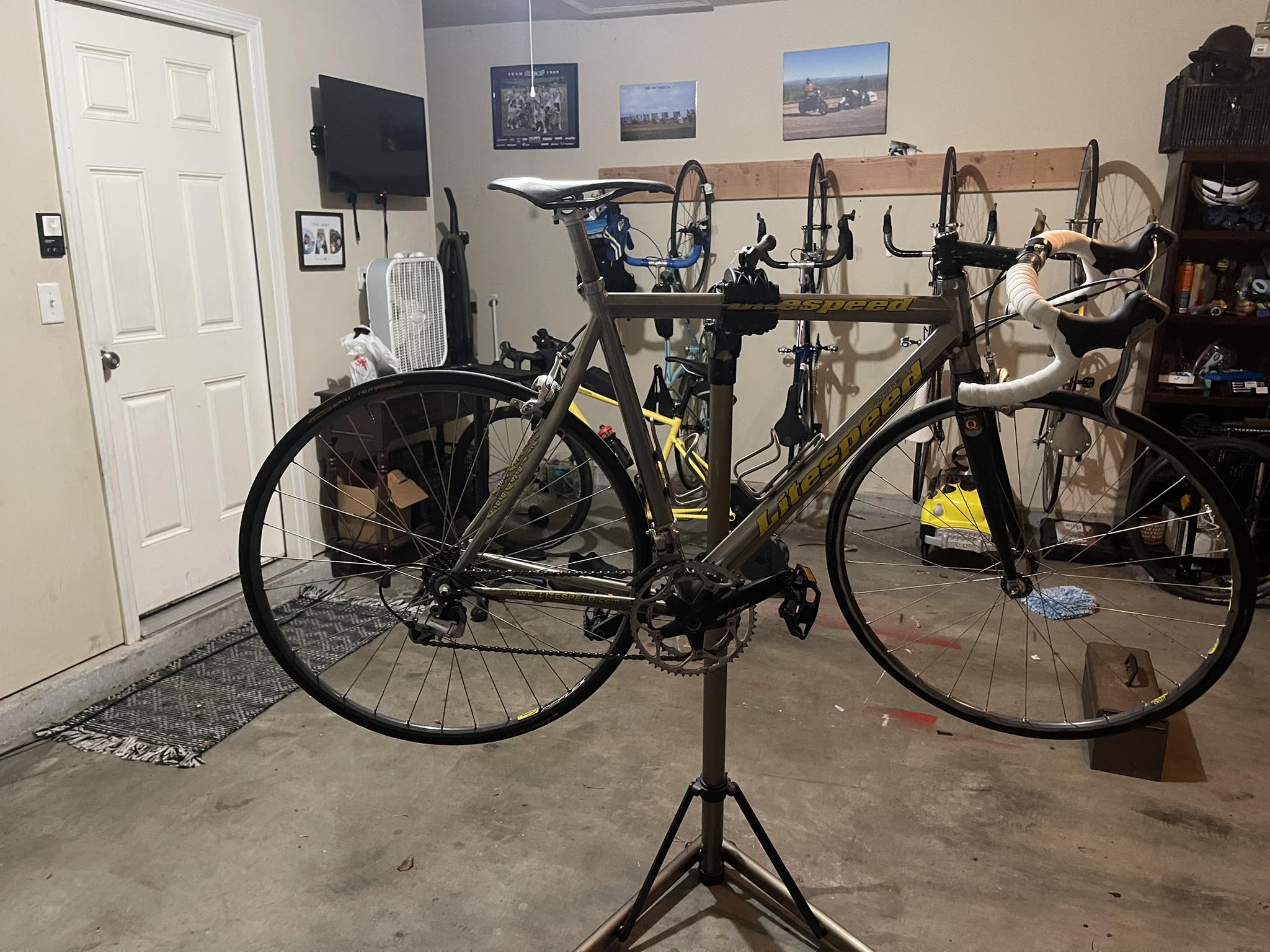 Litespeed vortex titanium bike details