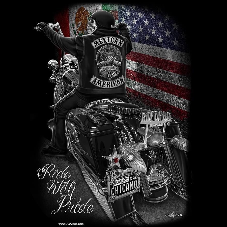 DGA TEES INC - Finished my newest Ride Or Die design 