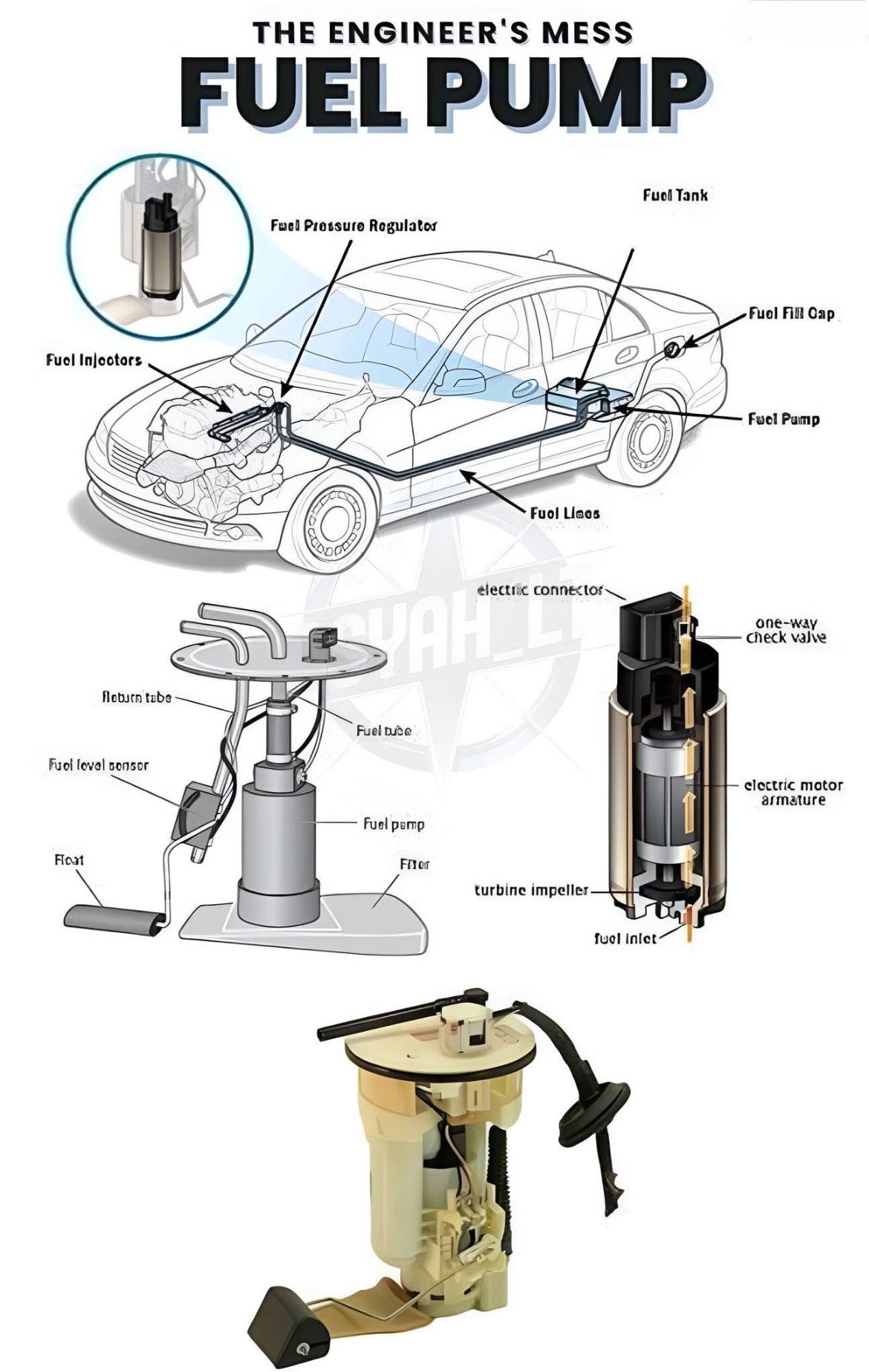 Auto electrical repairs | This diagram illustrates the fuel pump system ...