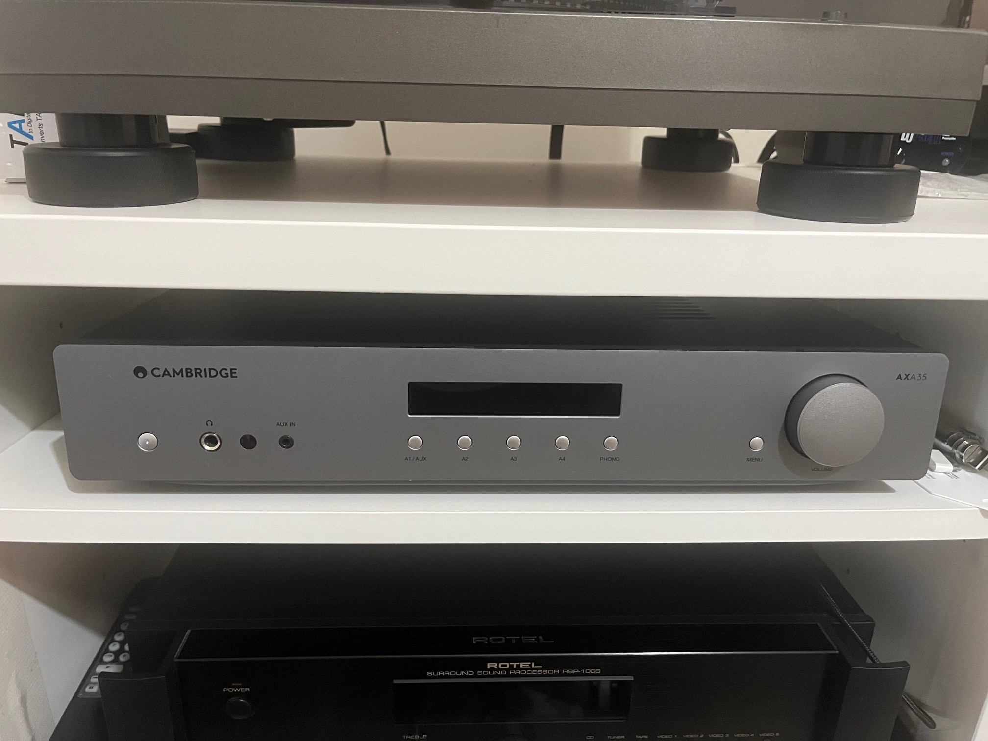 Can axa35 run 6 ohm speakers