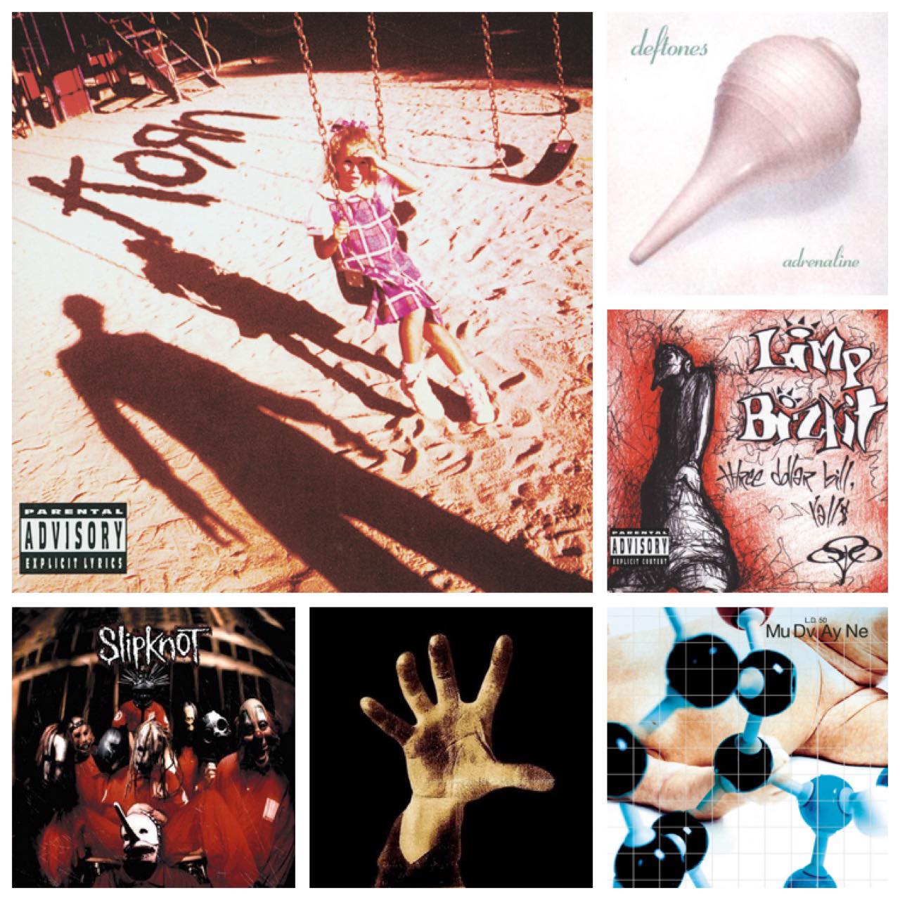 The only answer. The Mount Rushmore of Nu Metal