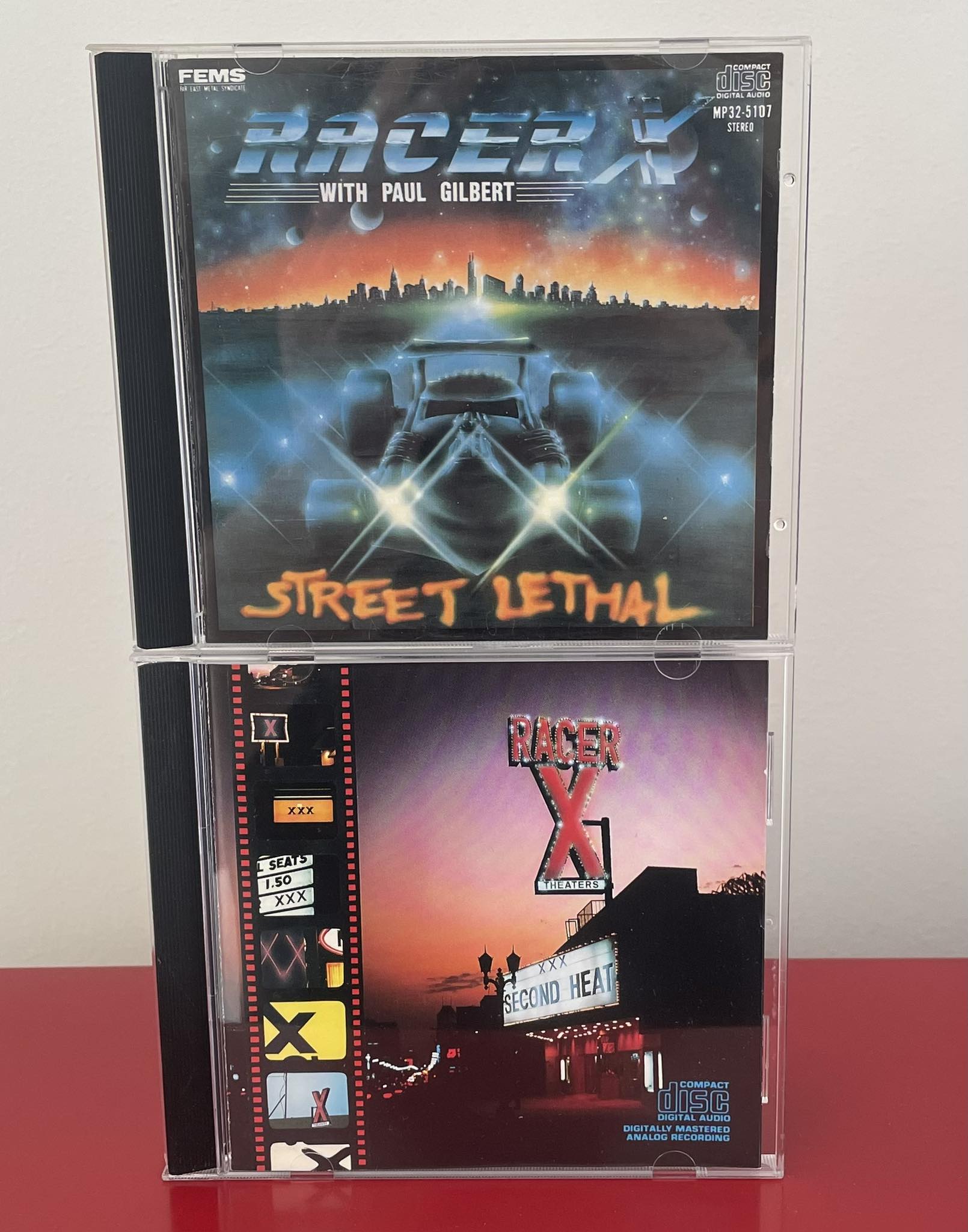 Racer X albums Street Lethal and Second Heat