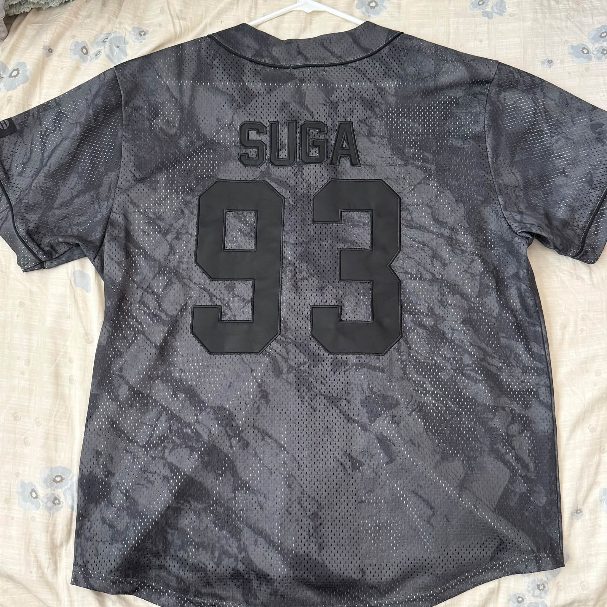 【SUGA】　S/S Jersey Korea ver. Mサイズ Korea vs US Suga BTS jersey trade, size M