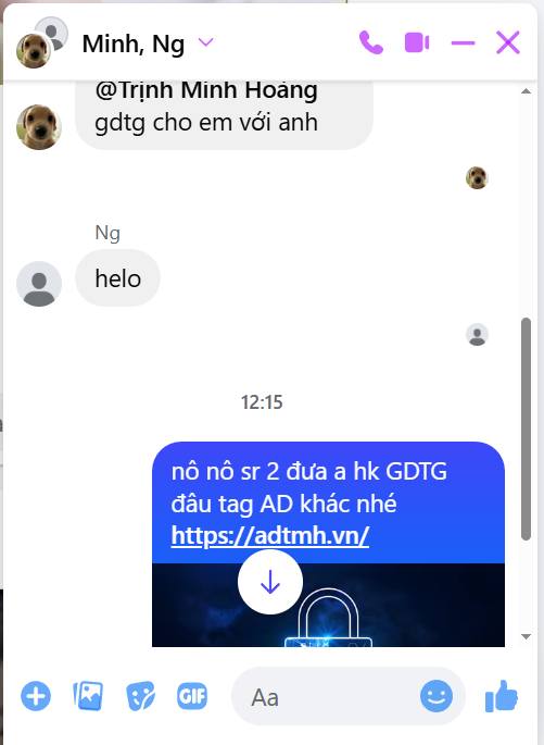 Hoàng - Mình Chỉ GDTG Cho AE ADMIN Tât cả các WEB .... Play ko nhân sr ...
