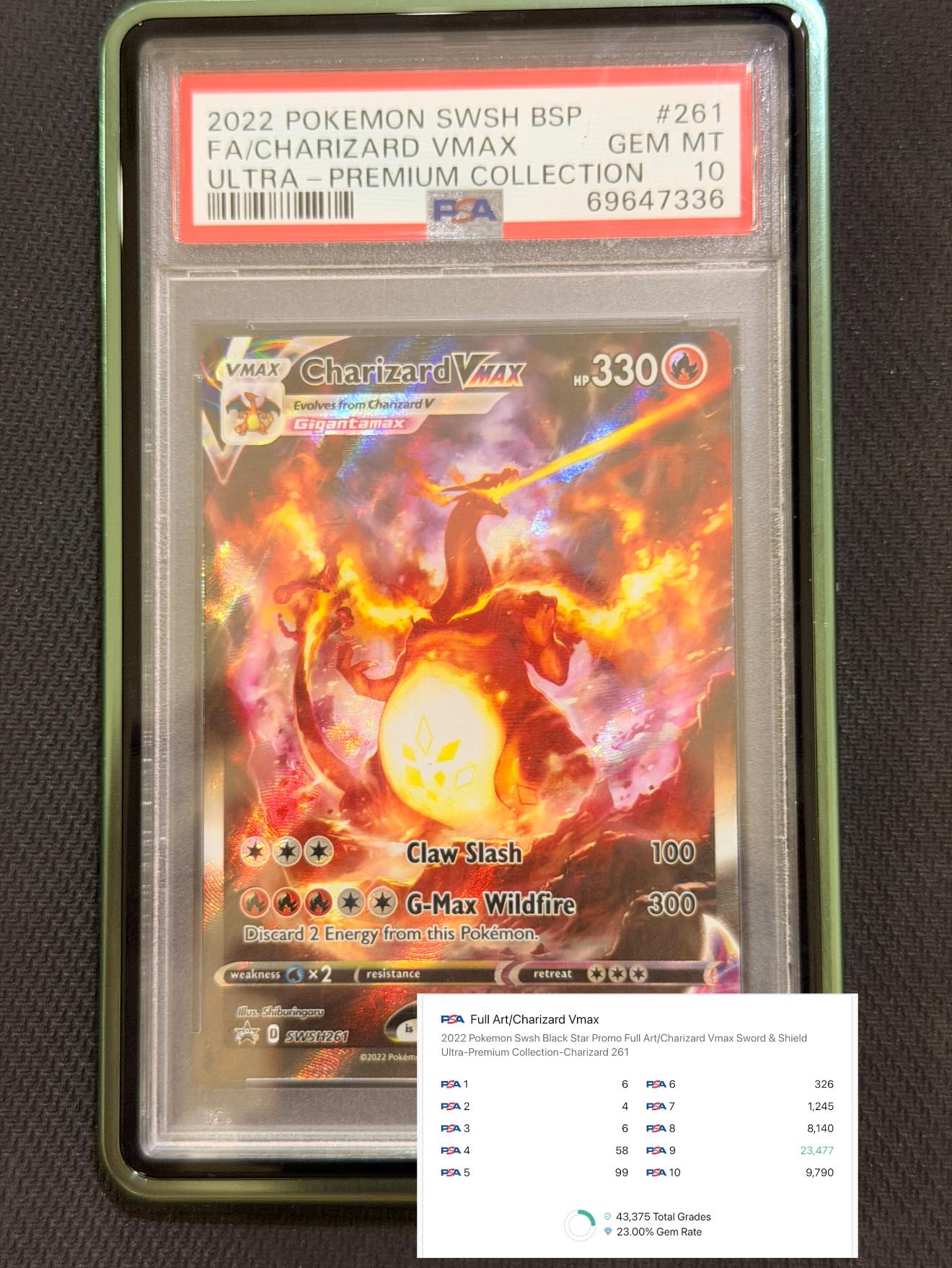 CGC graded Pristine 10 Zamazenta VSTAR JP #006/006 Set: VSTAR