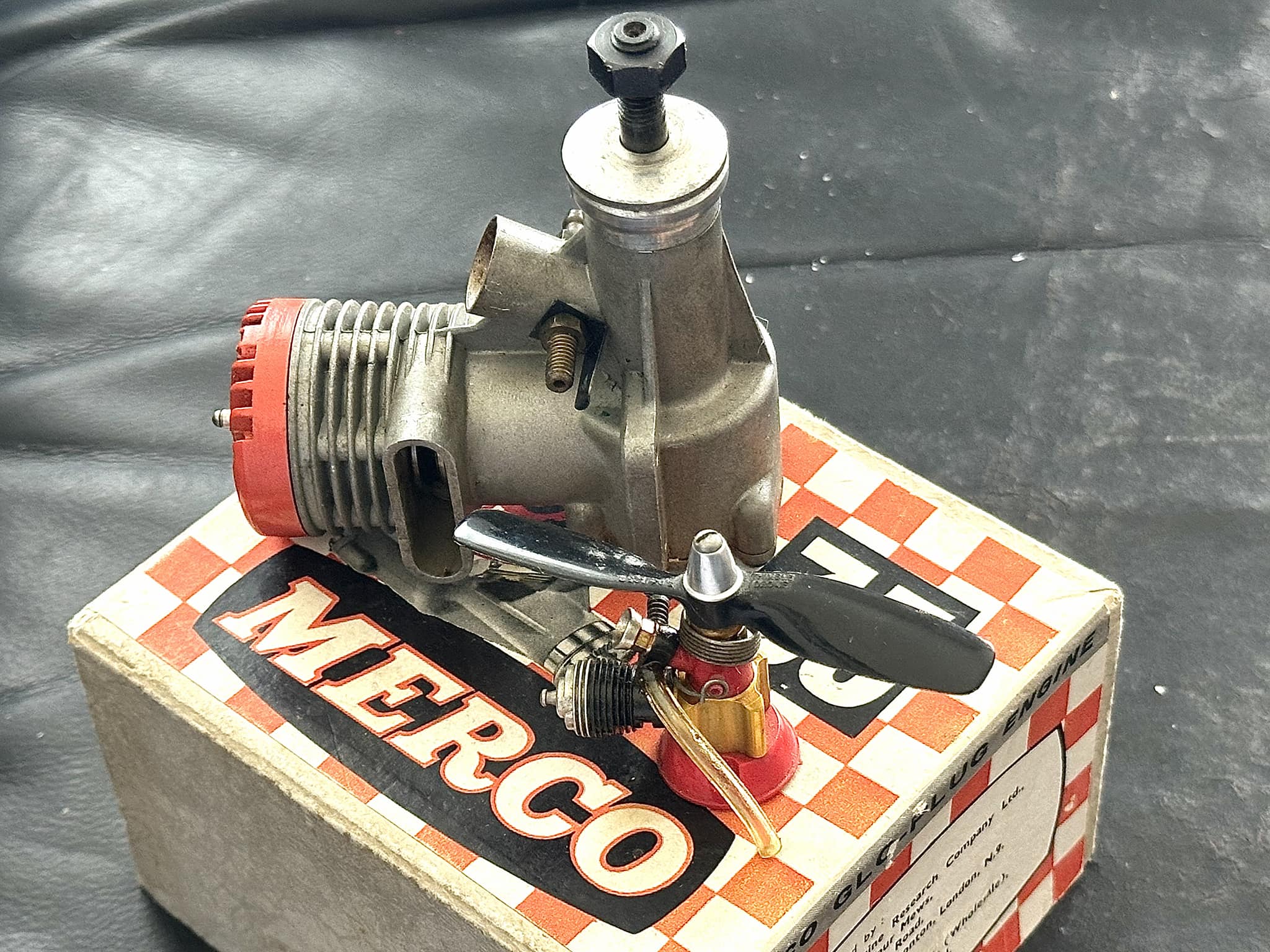 Model engine collection with Merco 35 and Cox TeeDee 01