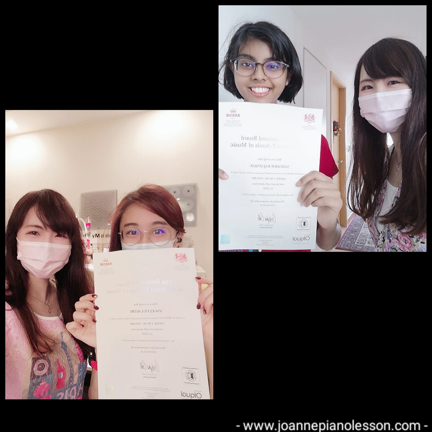 Congratulations to both my students... - Joanne Piano Lesson | Facebook