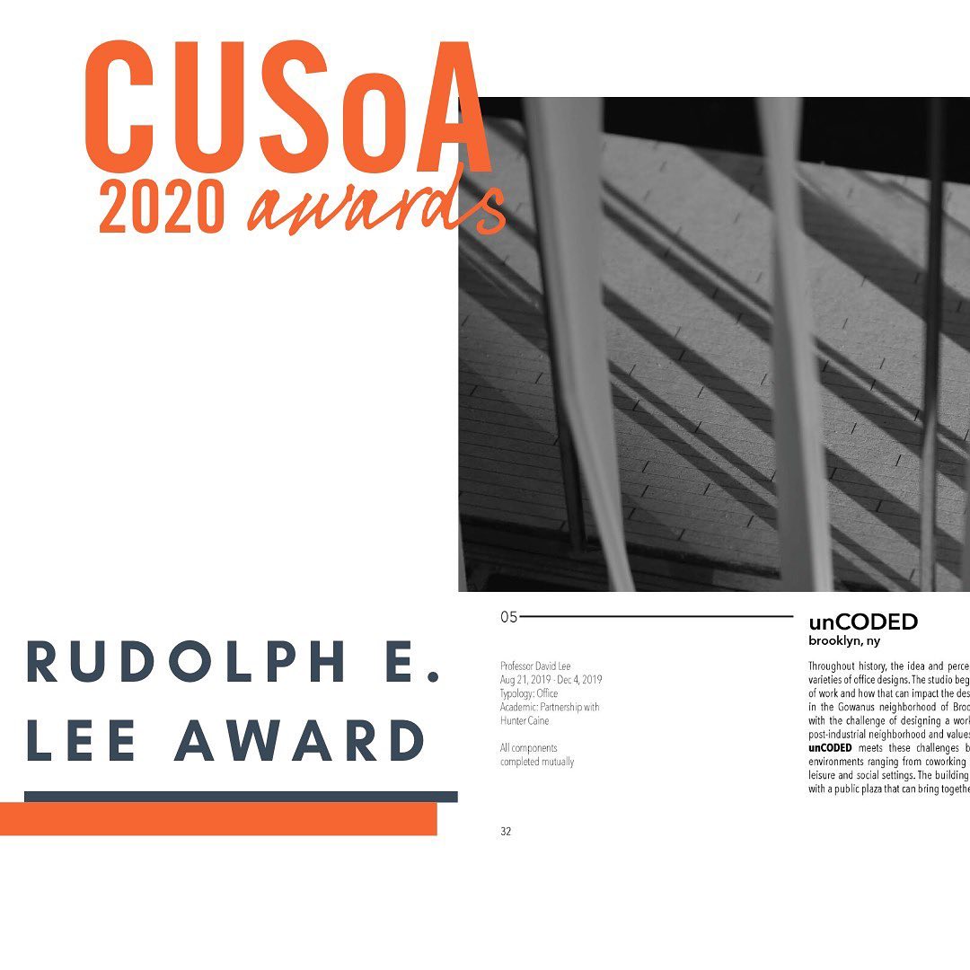 Rudolph E. Lee Award - This award is given in memory of Rudolph E. Lee ...