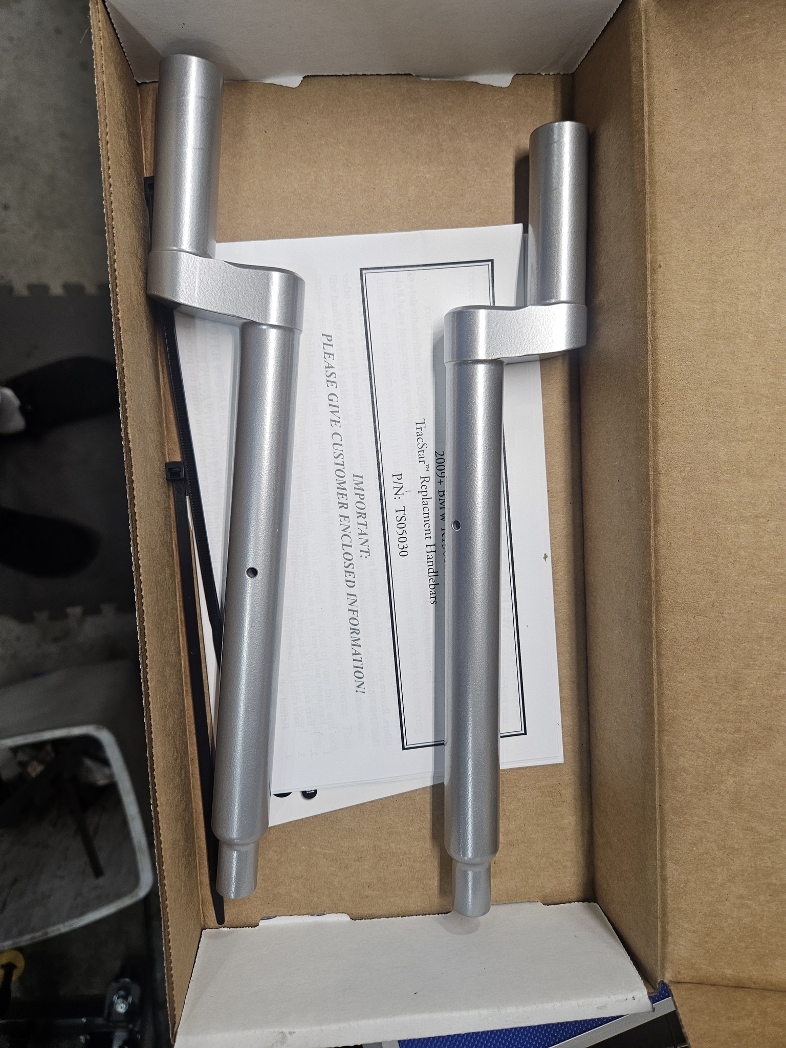 Tips for installing heli bars on k1300s?