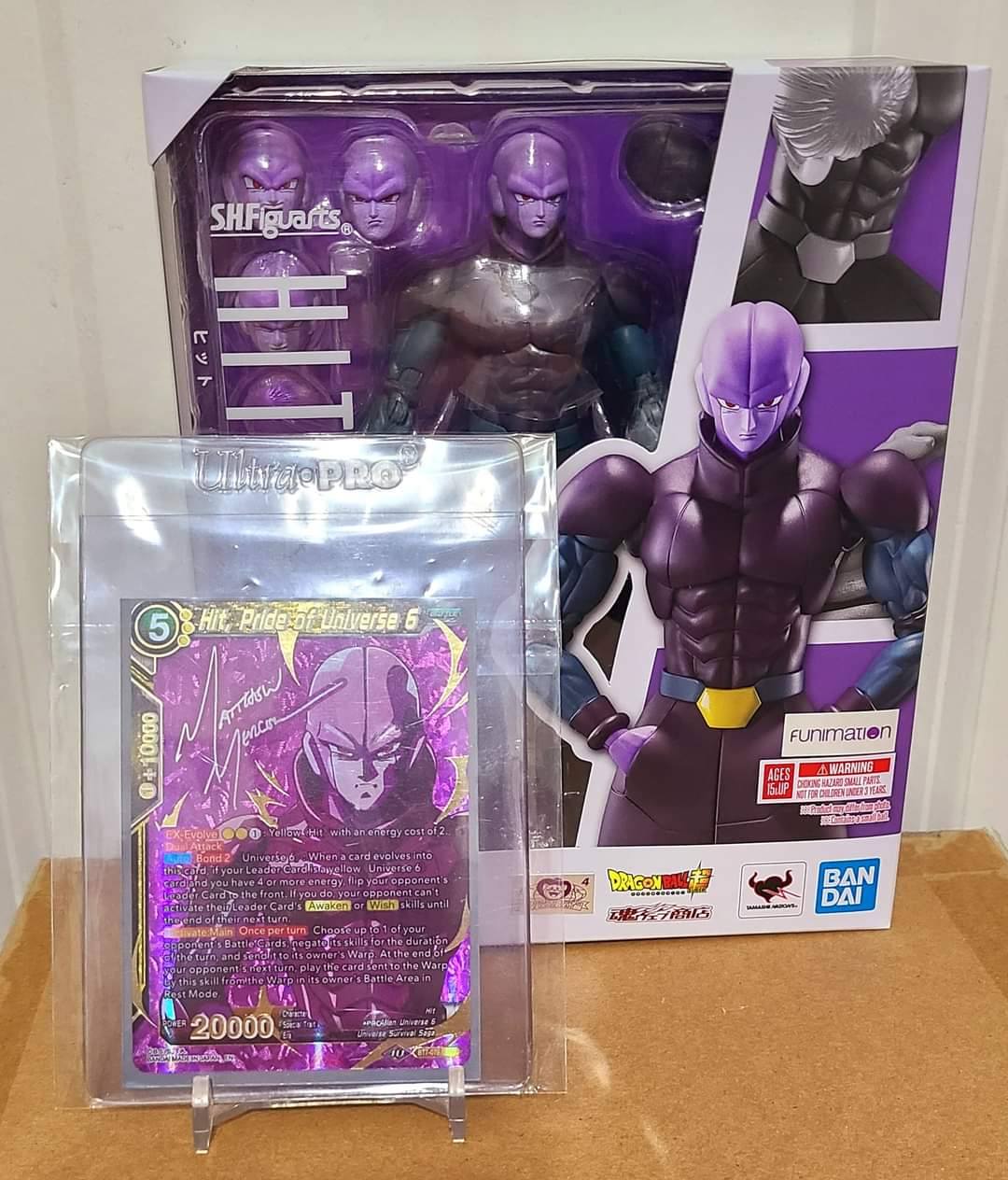 【新品未使用】SOMABITO DAIBUTSU PURPLE Db Sh figuarts with dbs cards SHFiguarts SHF -GEINITA EAT 5 ي J 8