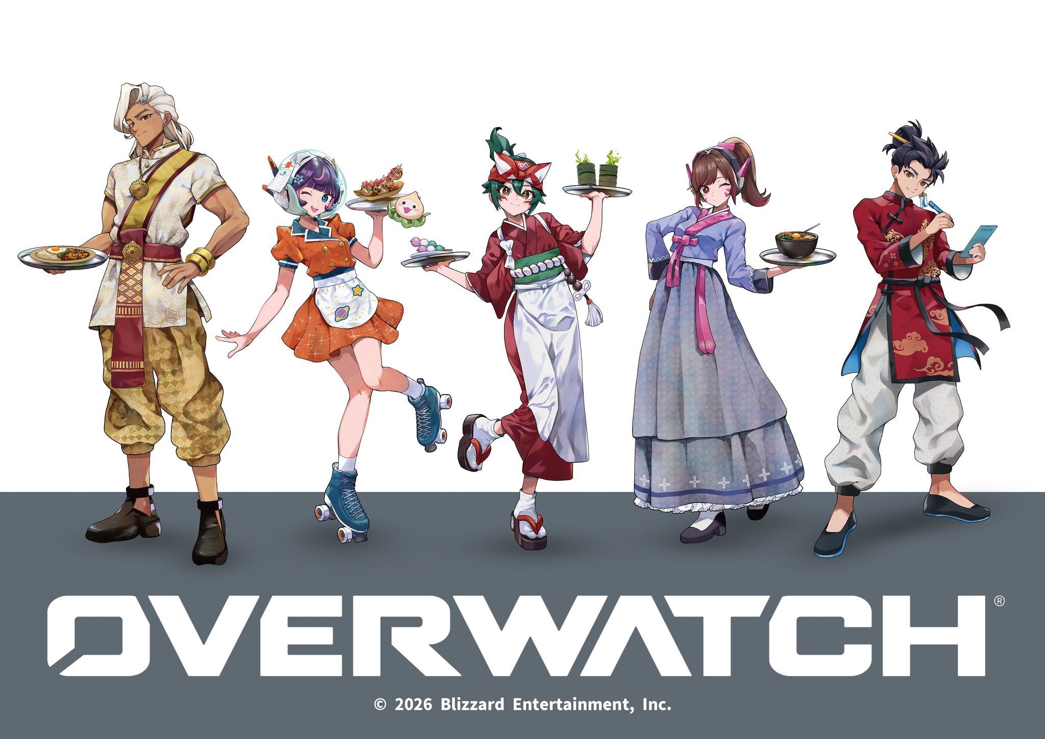 Meanwhile in Japan, Overwatch collabed with Esports Cafe & Aim