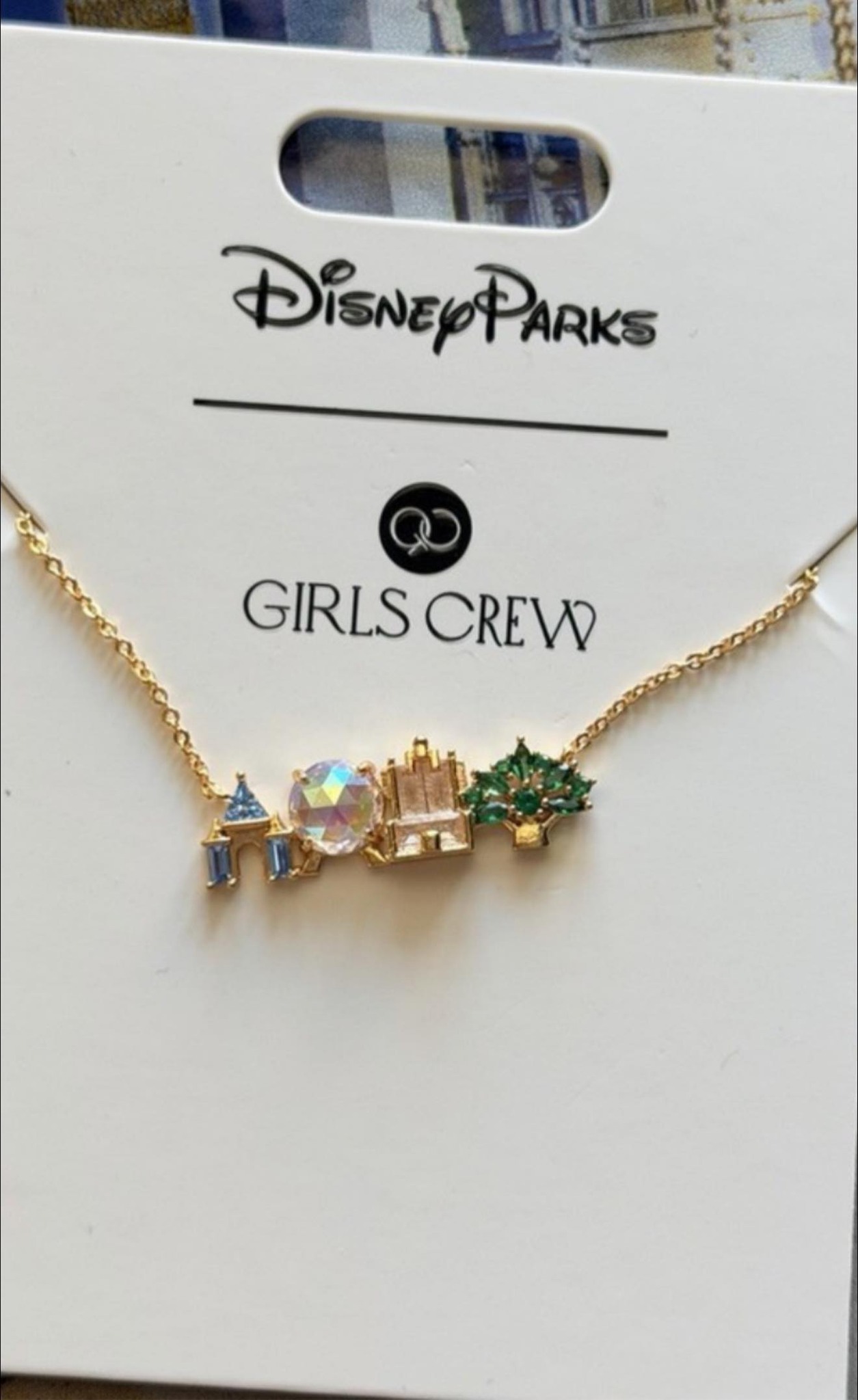 The very popular WDW Park Icon Girls Crew necklace is finally back