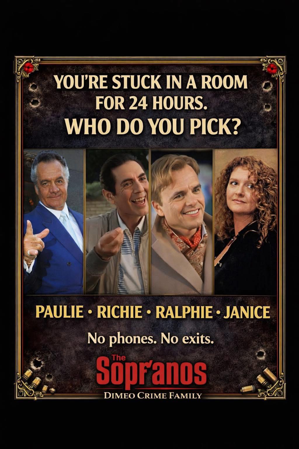I'm going with Paulie. | Facebook