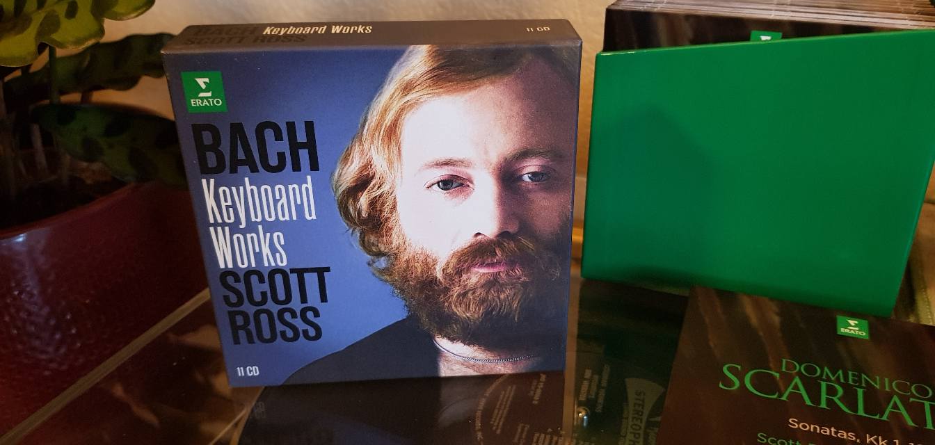 This afternoon time for Scott Ross and his superb harpsichord 