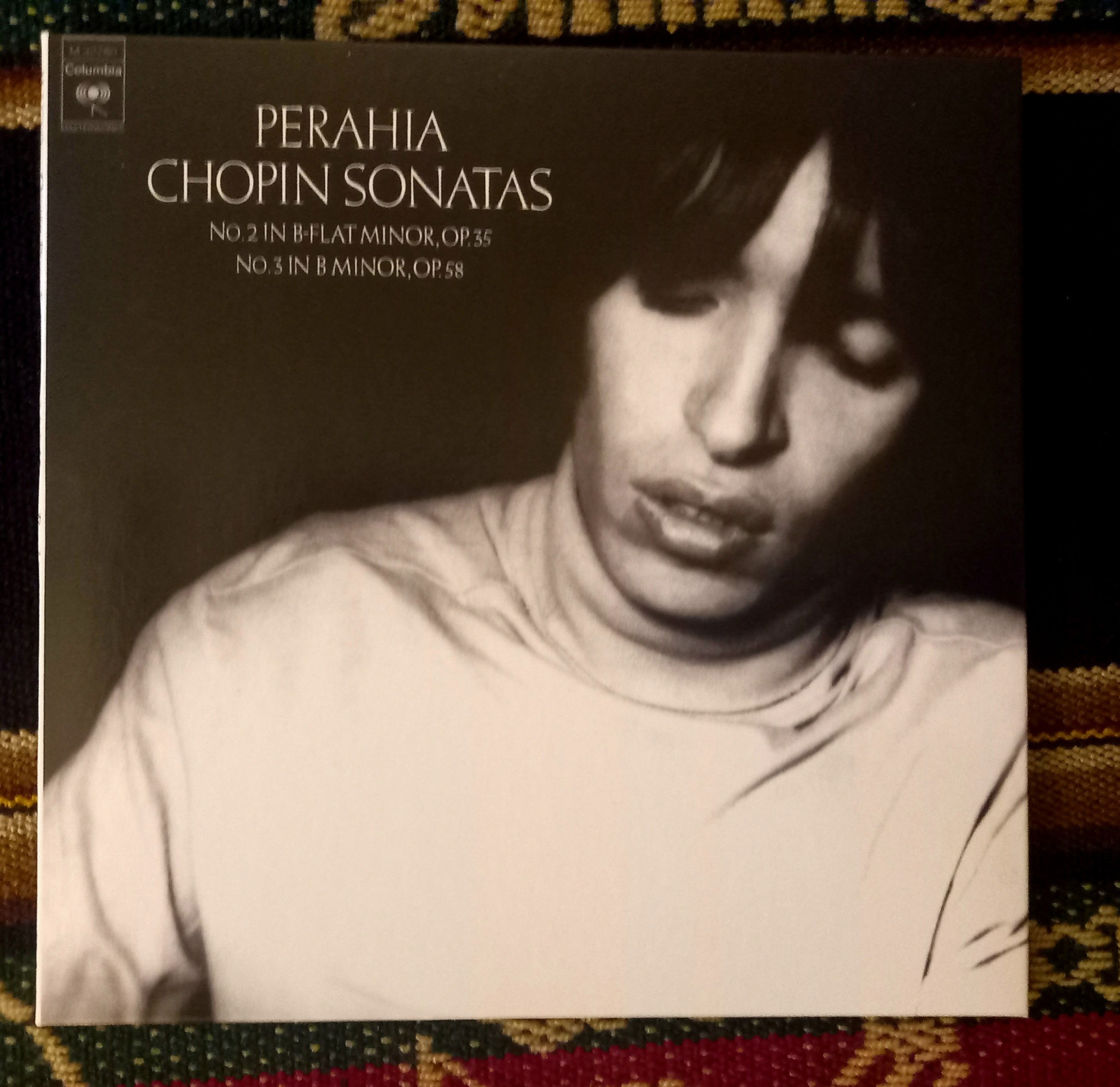 Murray Perahia's second ever album was released on Columbia