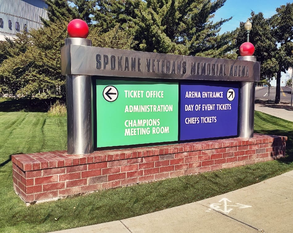 New facelift for the Arena signage - Cassel Promotions & Signs
