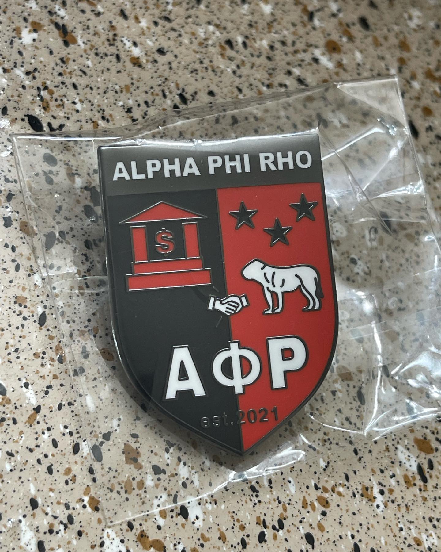 Alpha Phi Rho - The Pins Are here! #AlphaPhiRho