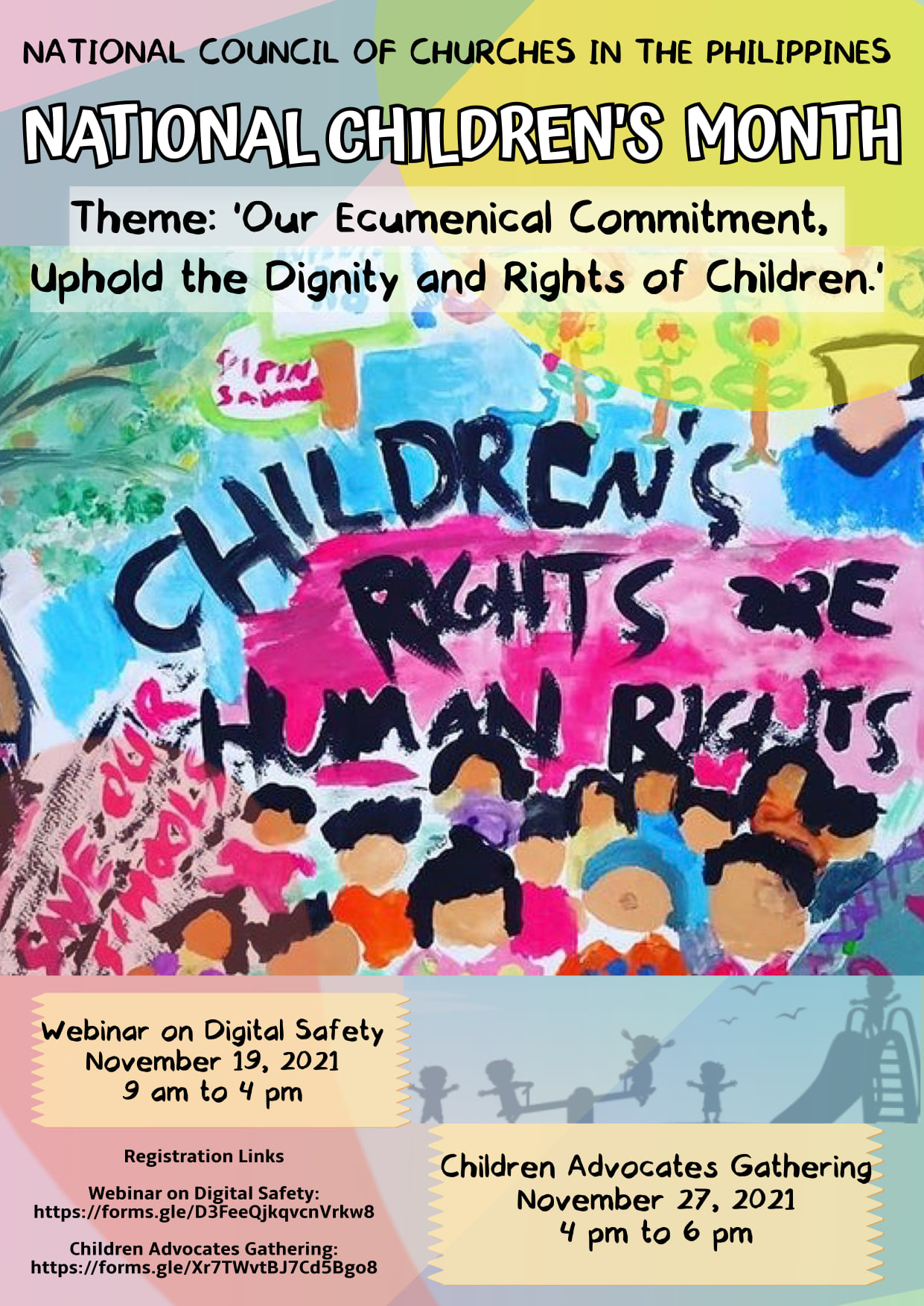 National - November is National Children’s month celebration, the NCCP ...