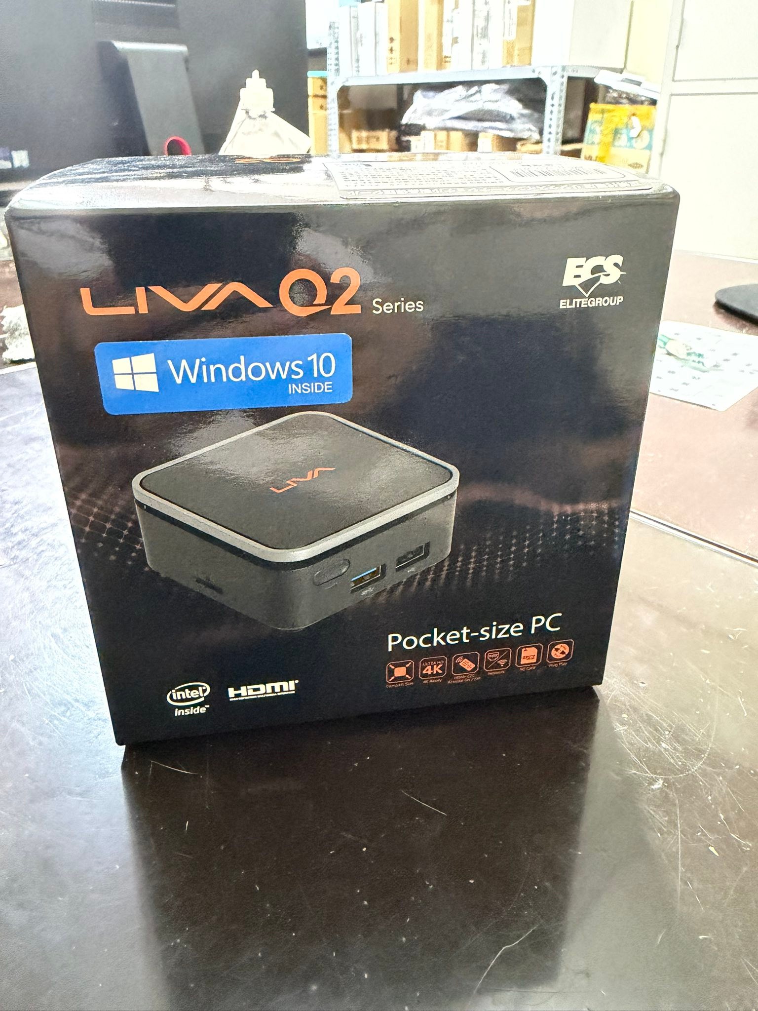 Mini PC ECS Liva Q2 / cả lô có 38c. Cả lô 38c thanh lý 55555k 