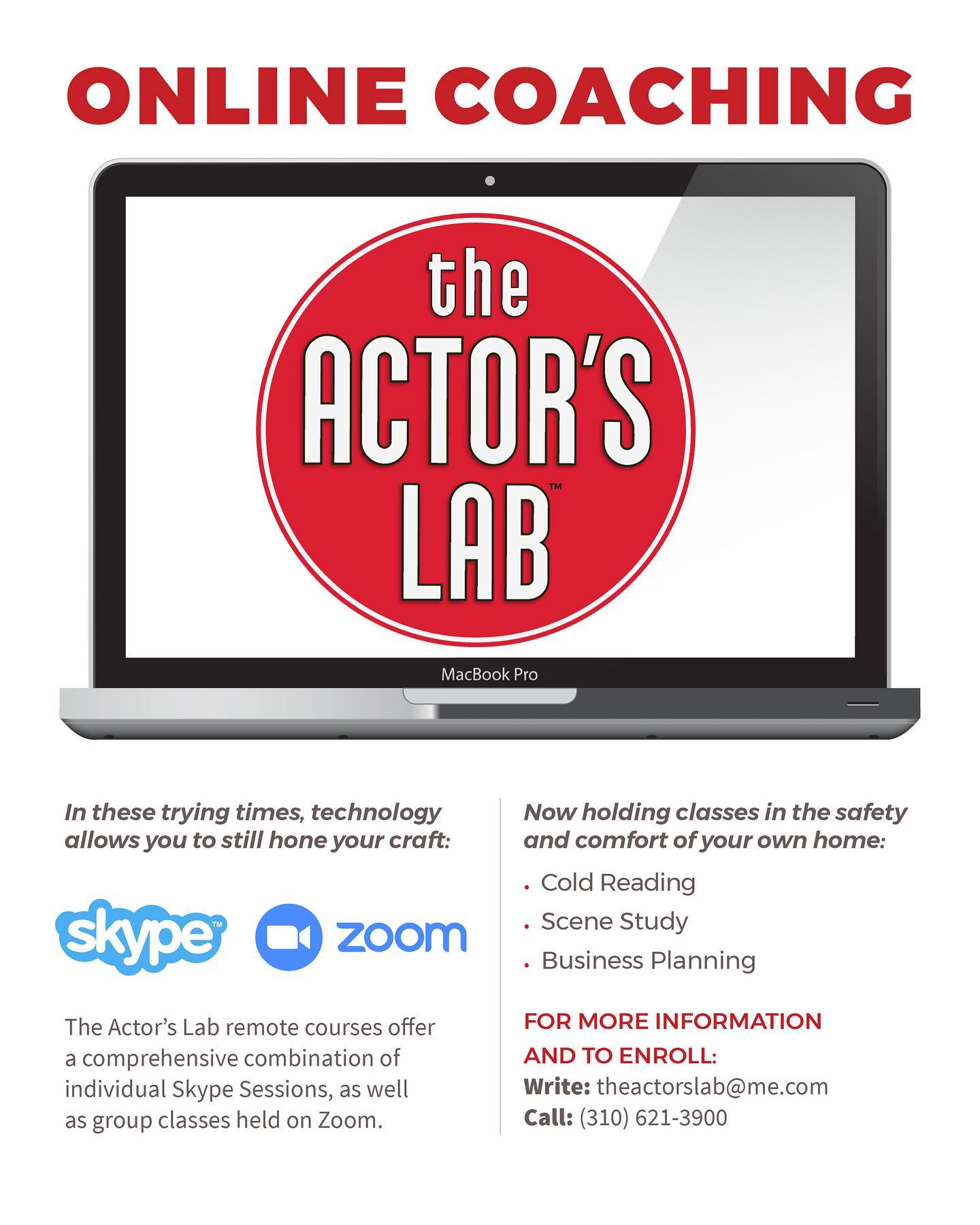 The Actor's Lab - The Actor's Lab - OnLine Scene Study /... | Facebook