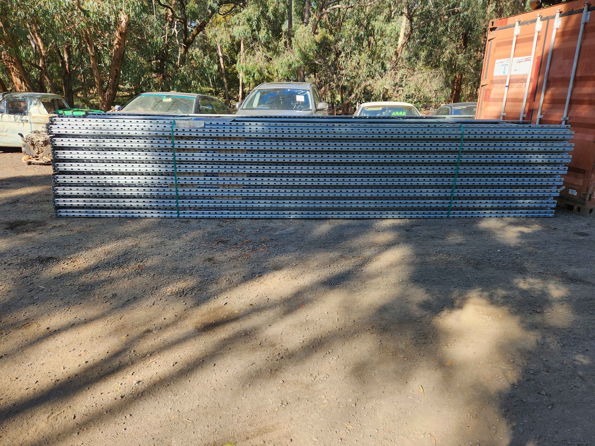 Palet racking x42 ,6mtr uprights x140 ,2600 x beams - Vehicle Trailers ...
