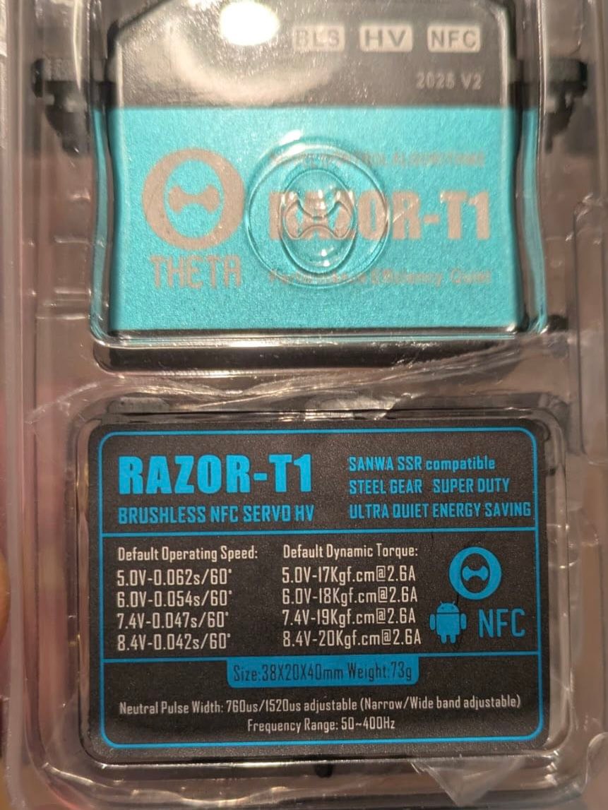 Theta Servos | Theta Razor-T1. Can someone explain me why on Servo ...