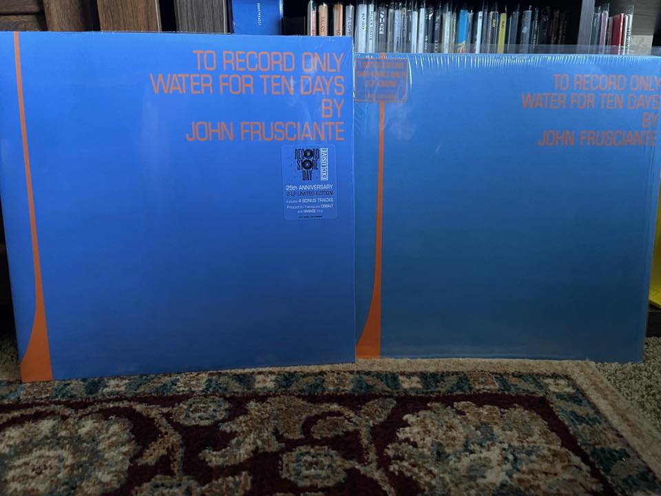 Got your vinyl copy of To Record Only Water for Ten Days yet