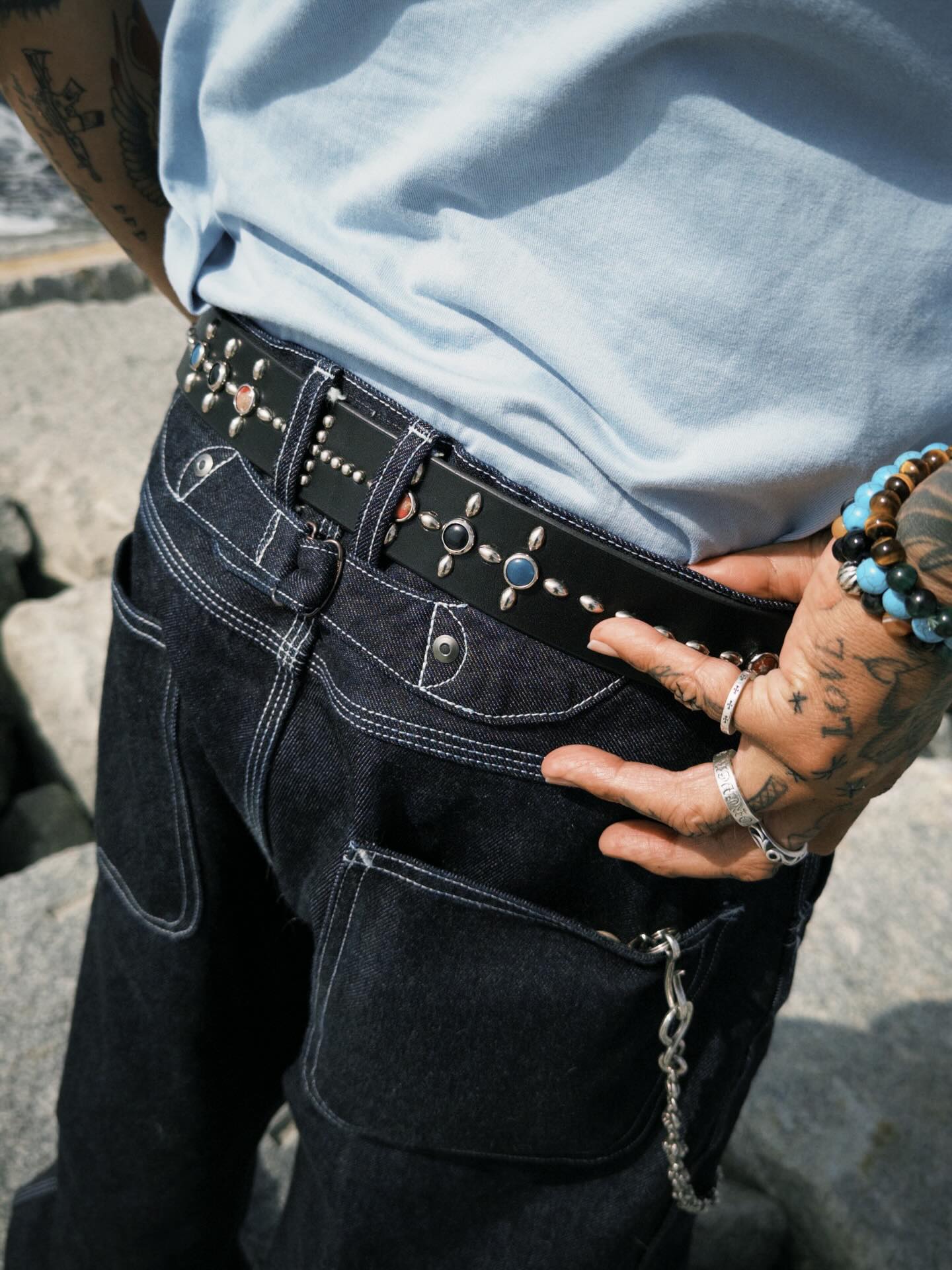 新品　MADE IN YP×CRIB PHAT BONSAI BELT ベルト MADE IN YP×CRIB PHAT -BONSAI BELT- 第二弾となる凡才ベルト発売し