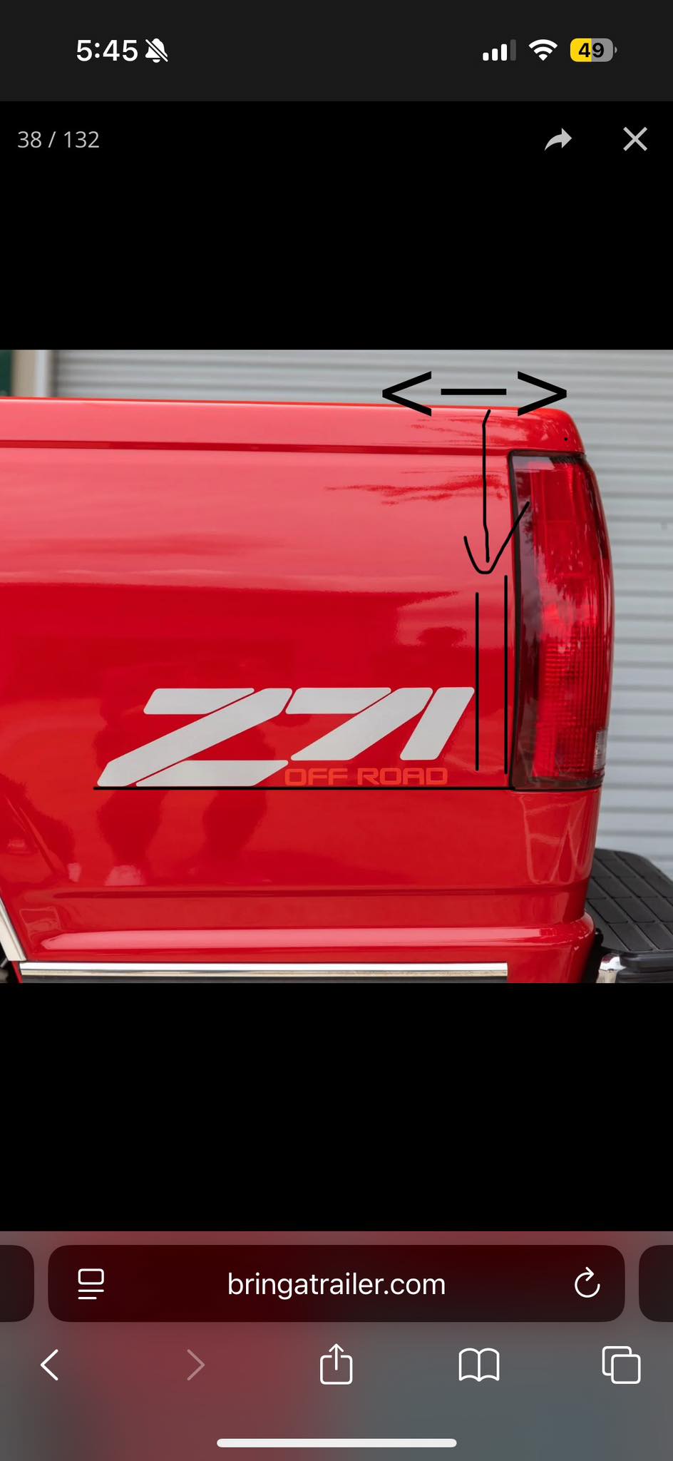 Decal Mods Z71 Decals Stickers fits Chevy Silverado / GMC Sierra - F